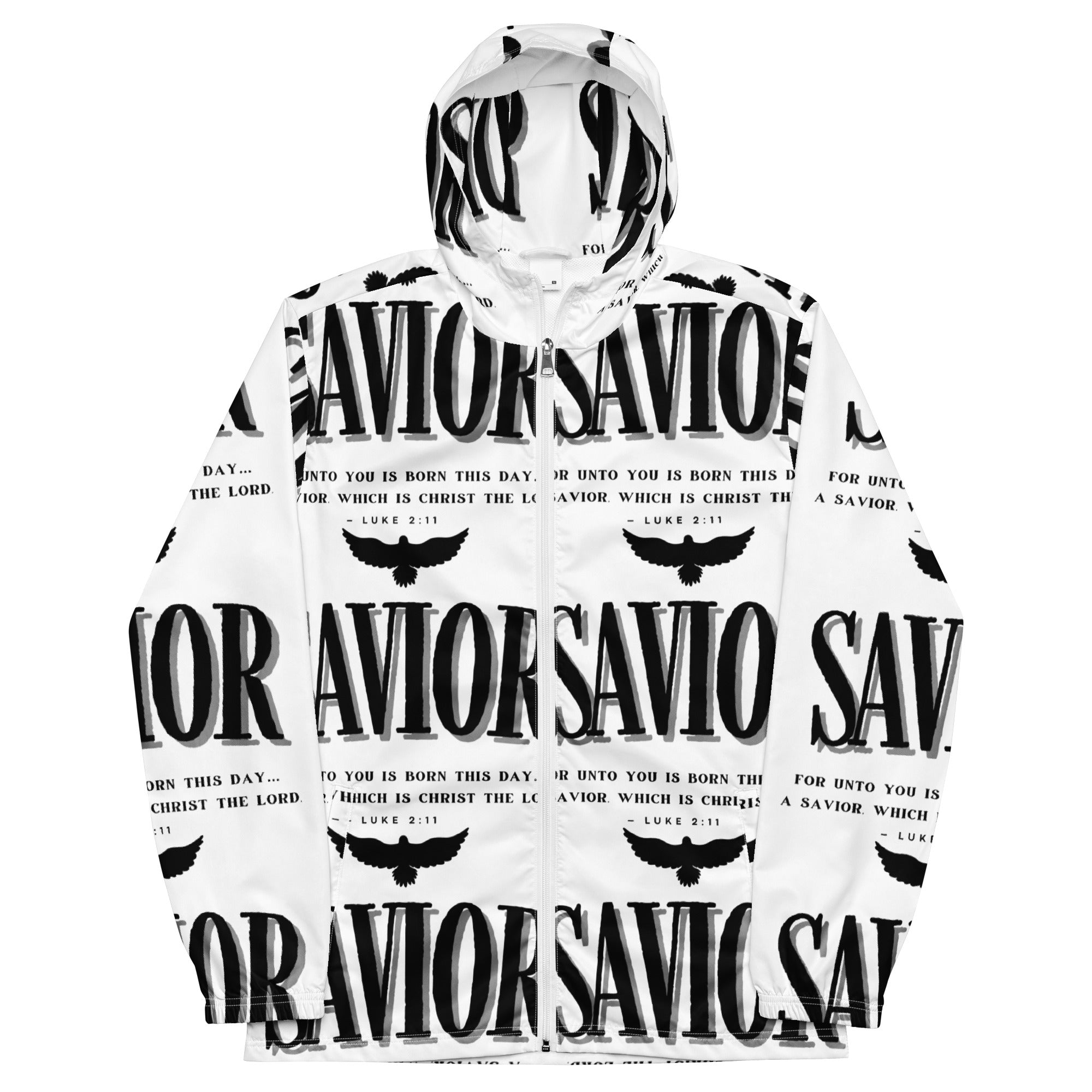 Savior Back Light Biblical Windbreaker | – RB Designa Co