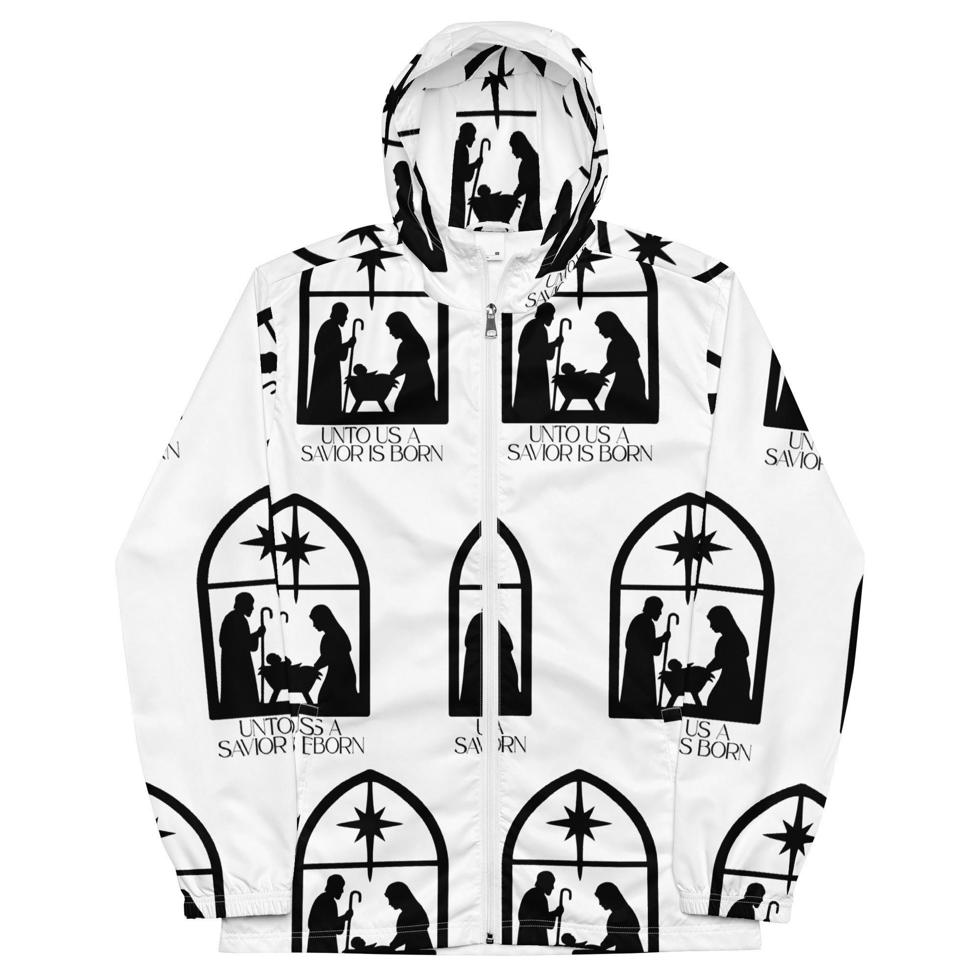 Savior is born Biblical Windbreaker | – RB Designa Co