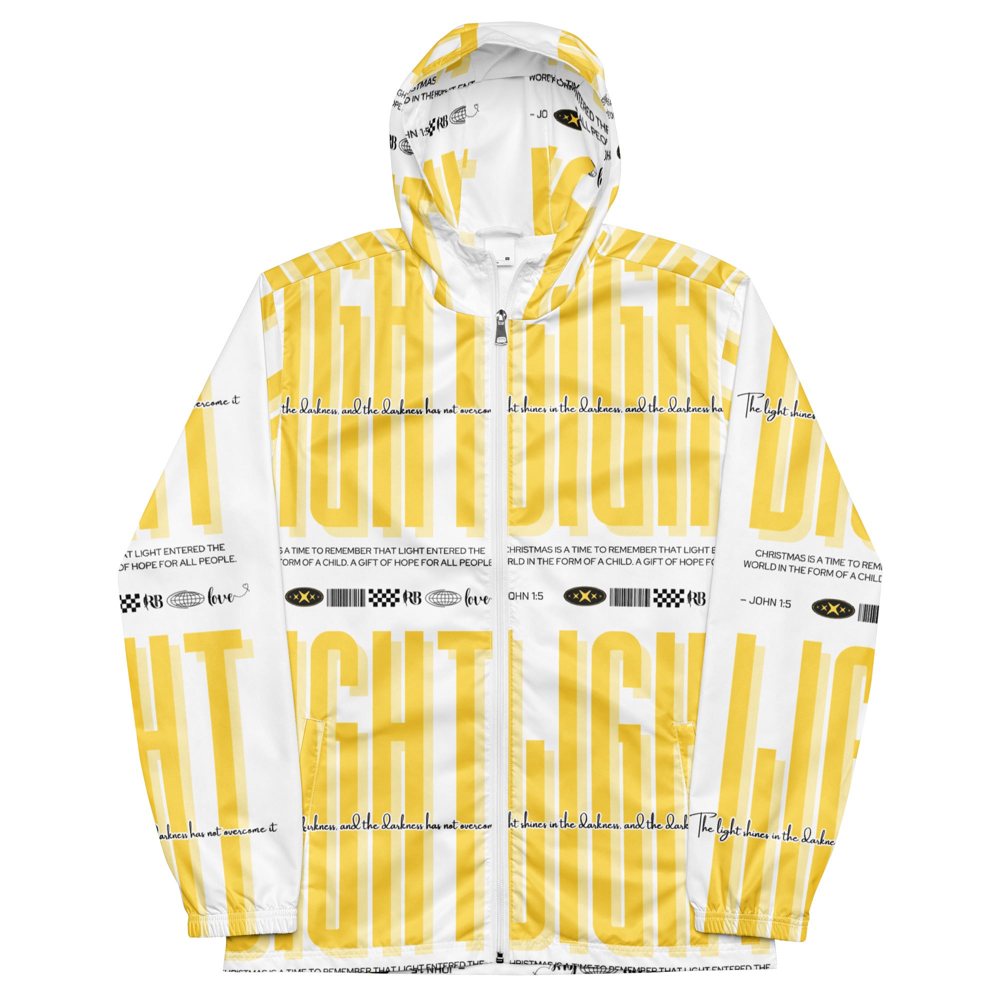 Light BIblical Limited Edition Windbreaker | – RB Designa Co