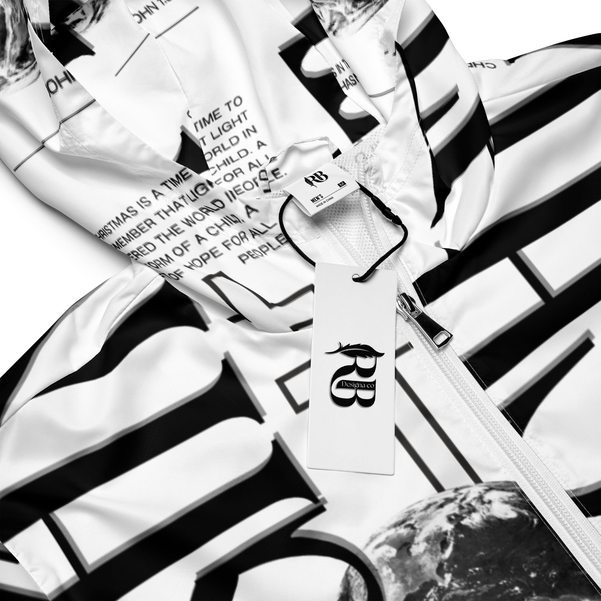 Light Back Light Biblical Windbreaker | – RB Designa Co