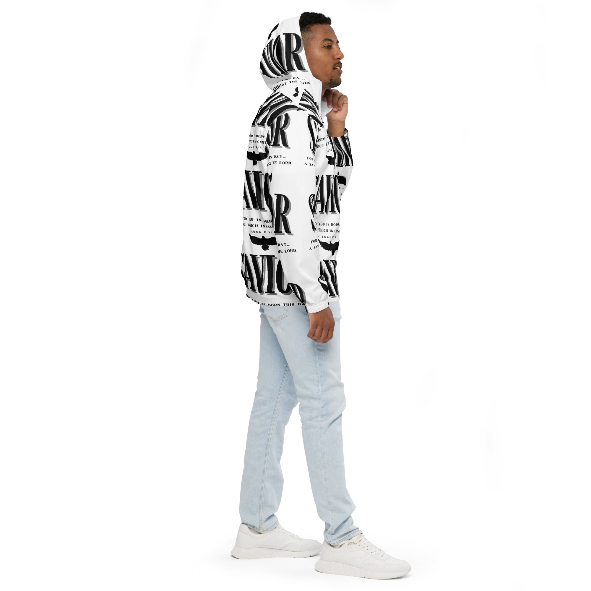Savior Back Light Biblical Windbreaker | – RB Designa Co