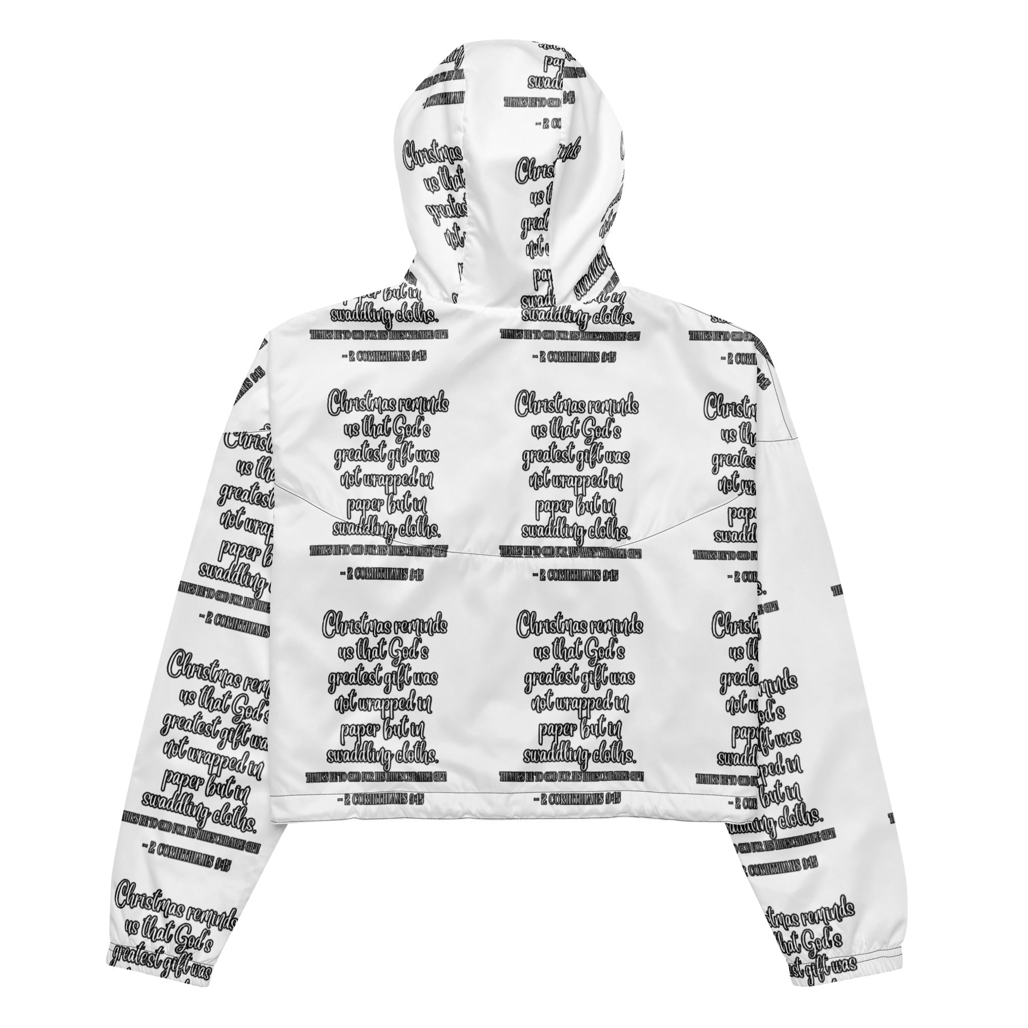 Gift Biblical Cropped Windbreaker | – RB Designa Co