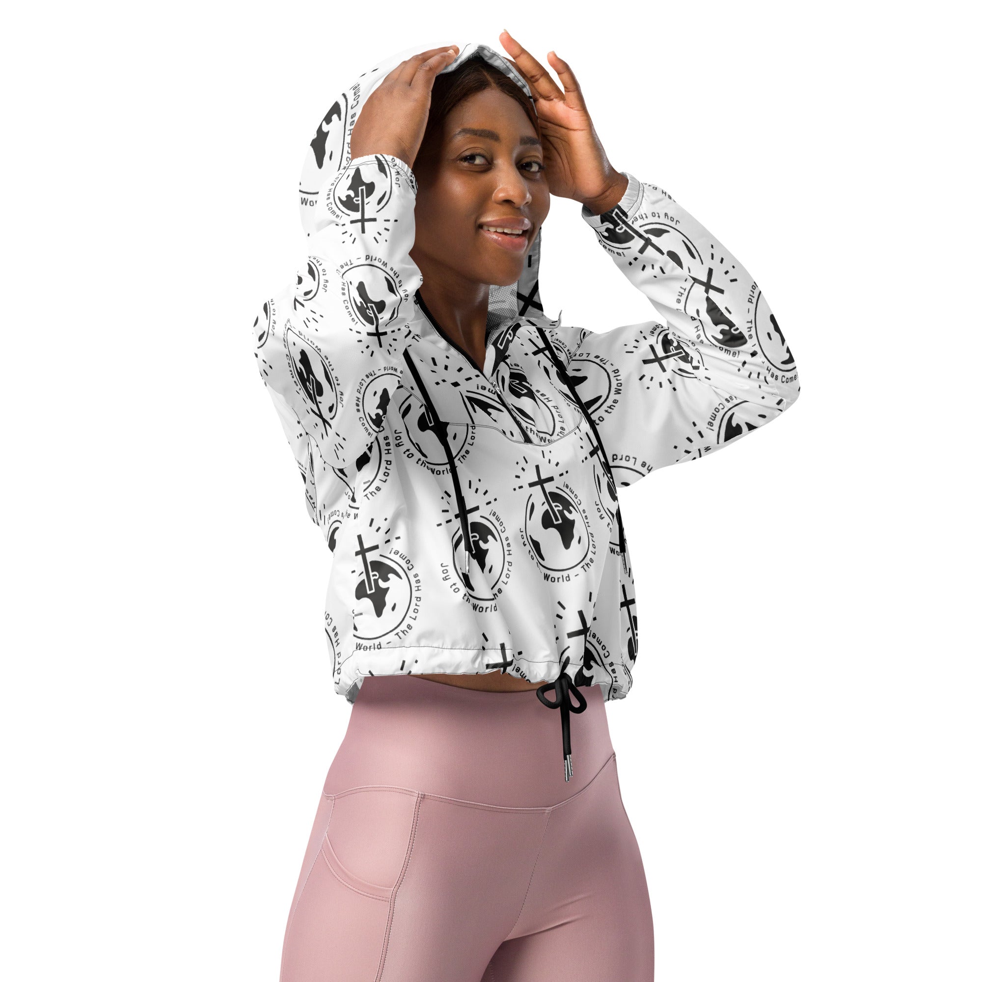 Lord is Good Biblical Cropped Windbreaker | – RB Designa Co