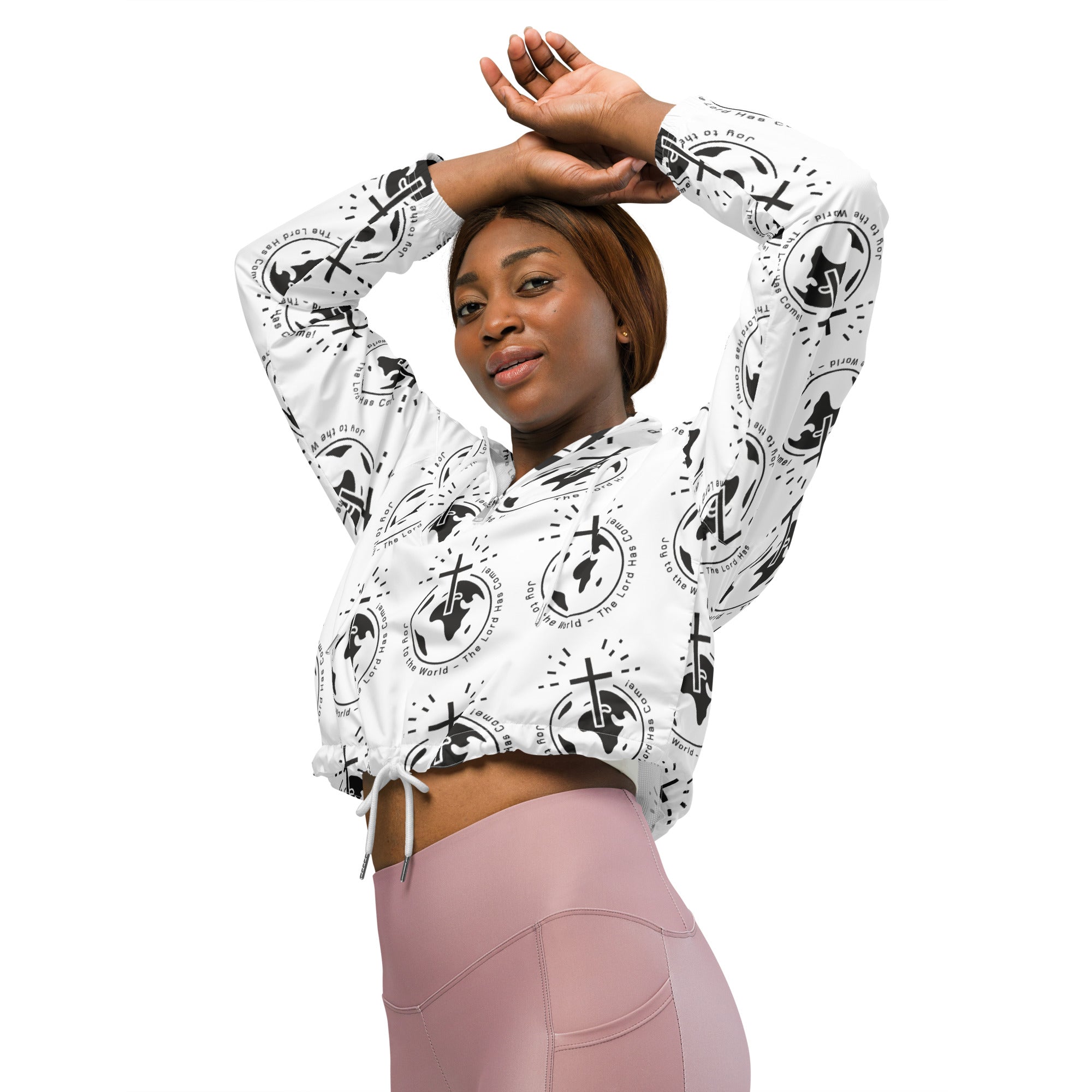 Lord is Good Biblical Cropped Windbreaker | – RB Designa Co