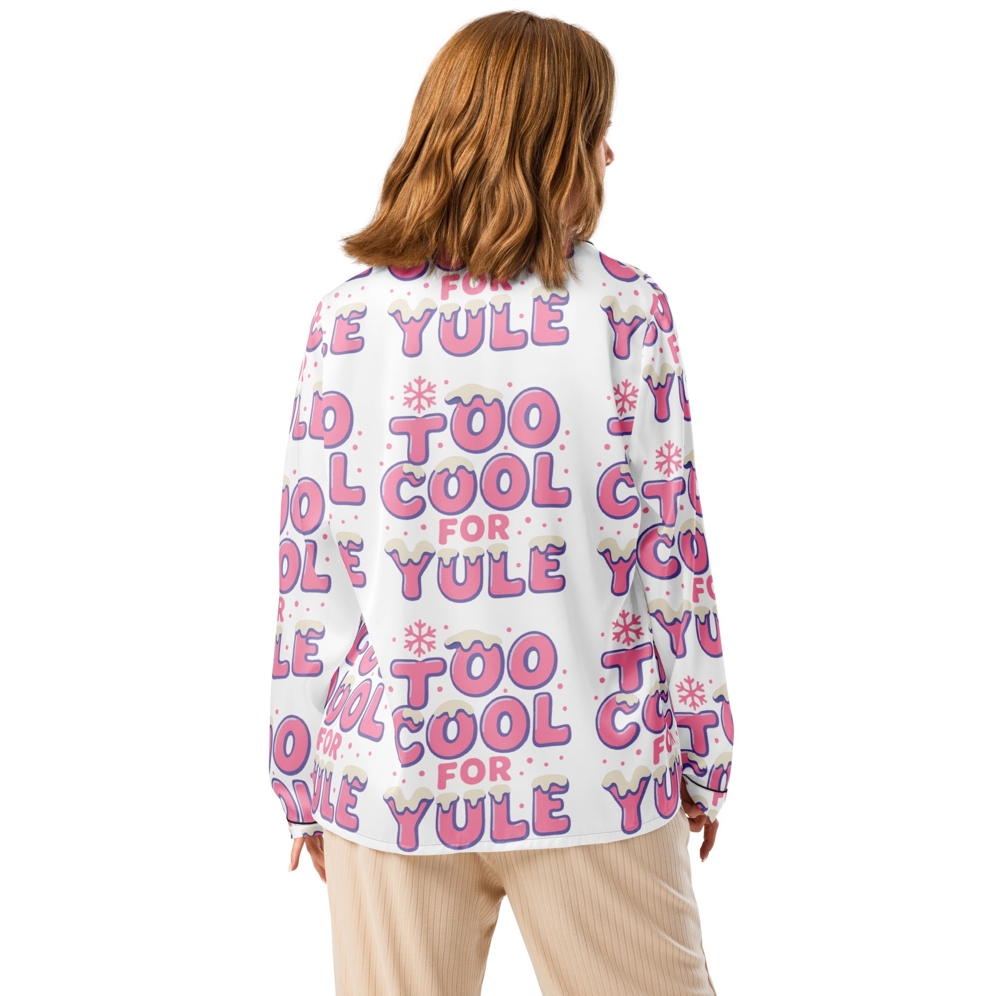 Cool Yule Teen Long Sleeve Pajama Top | – RB Designa Co