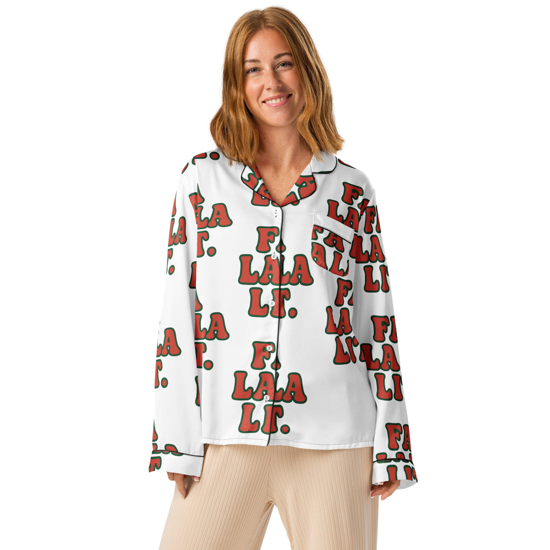 Colourful Lit Teen Long Sleeve Pajama Top | – RB Designa Co