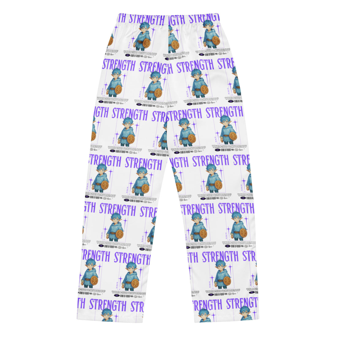 "Strength"- Black | Women’s pajama pants | – RB Designa Co