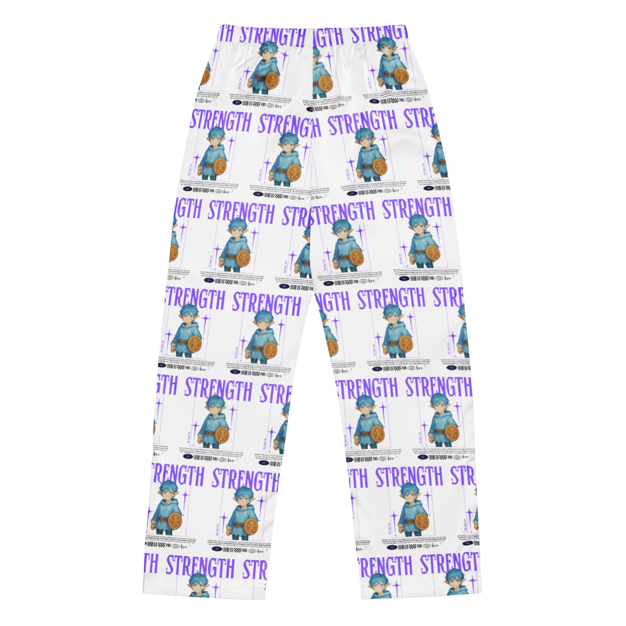 "Strength"- Black | Women’s pajama pants | – RB Designa Co