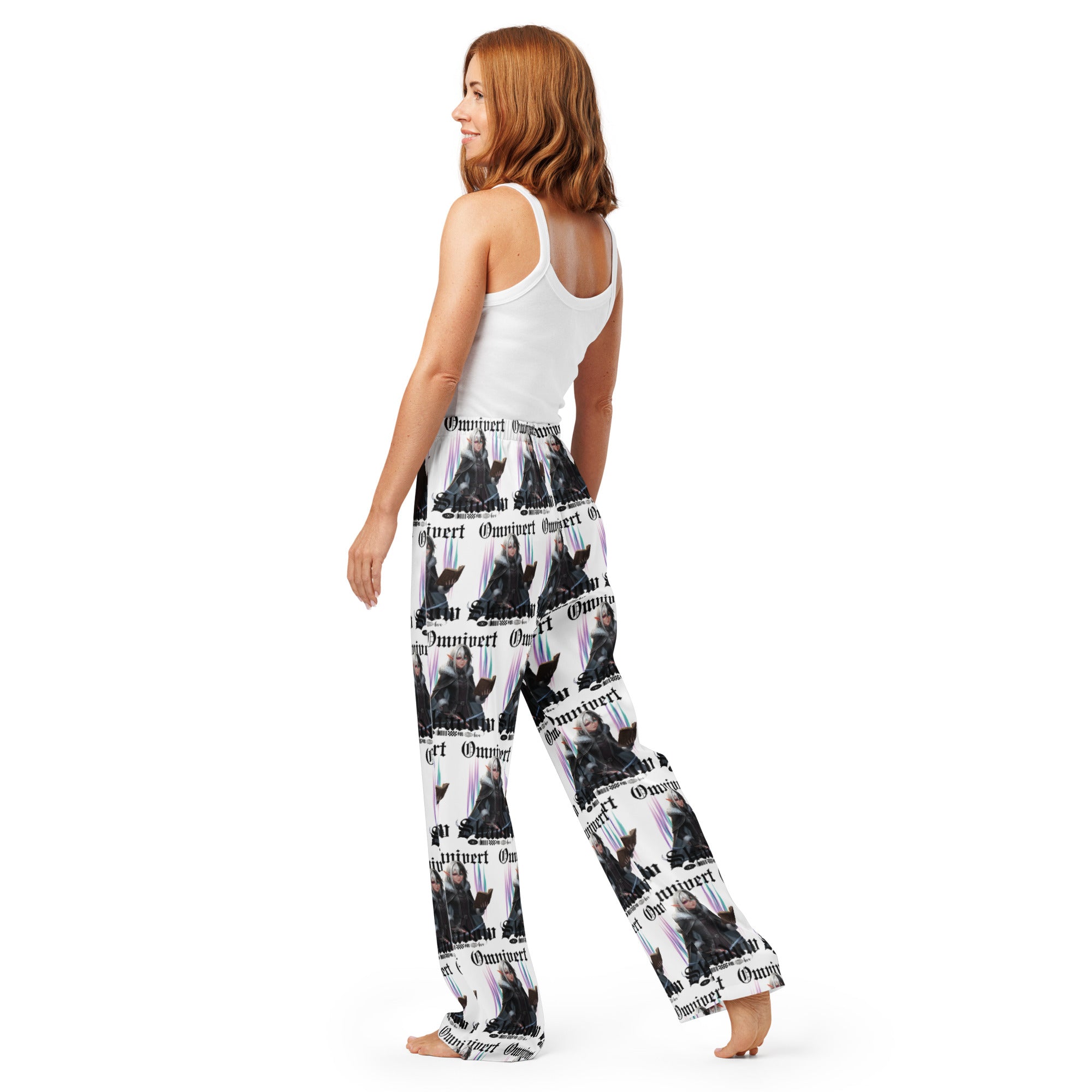 "Omnivert Shadow"- Black | Women’s pajama pants | – RB Designa Co