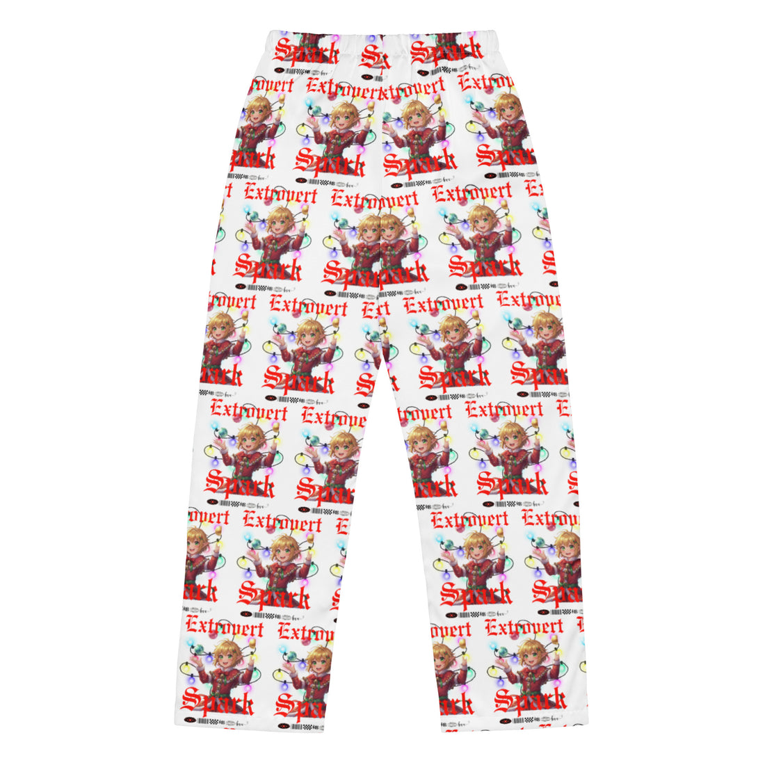 "Extrovert Spark"- Black | Women’s pajama pants | – RB Designa Co