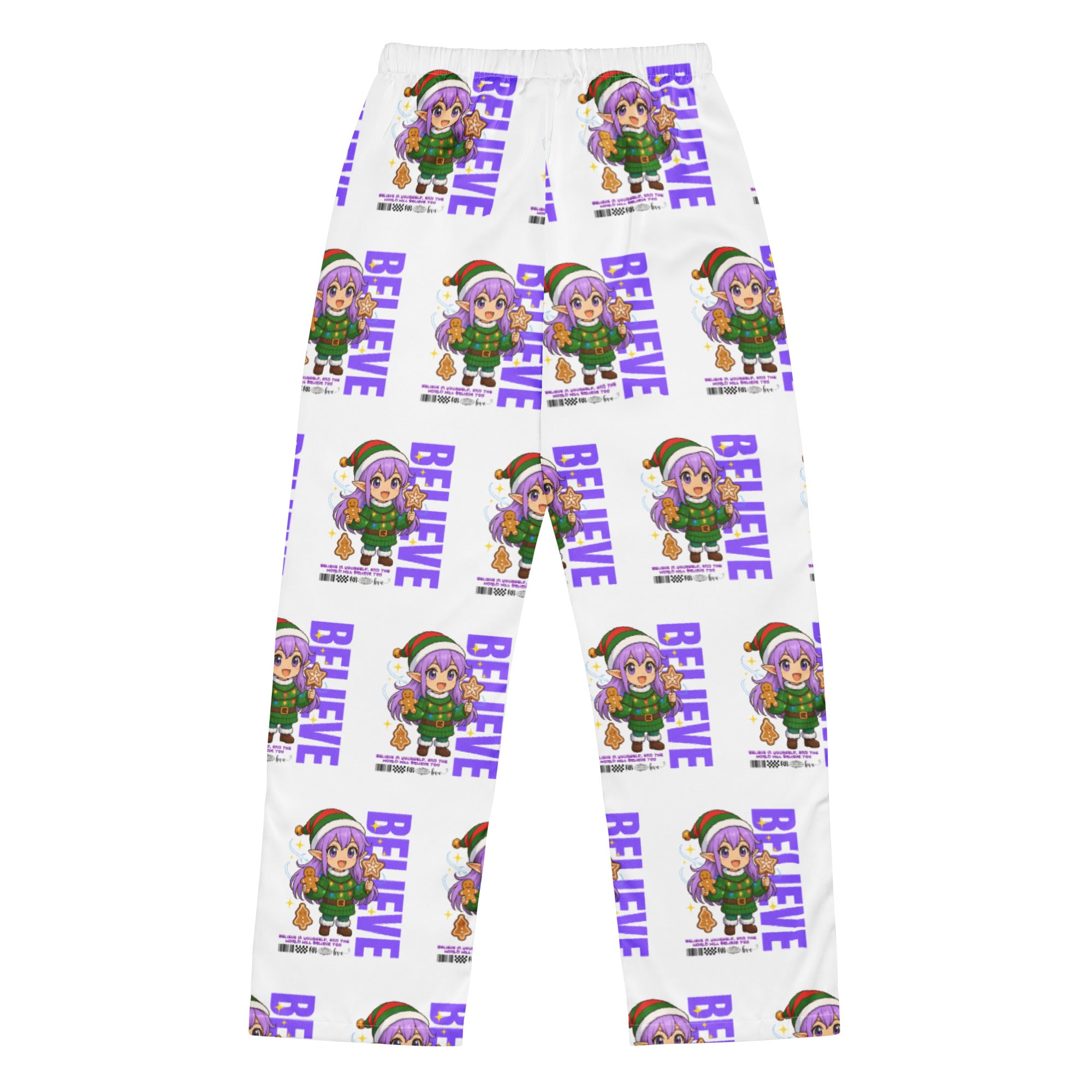 "Believe"- Black | Women’s pajama pants | – RB Designa Co