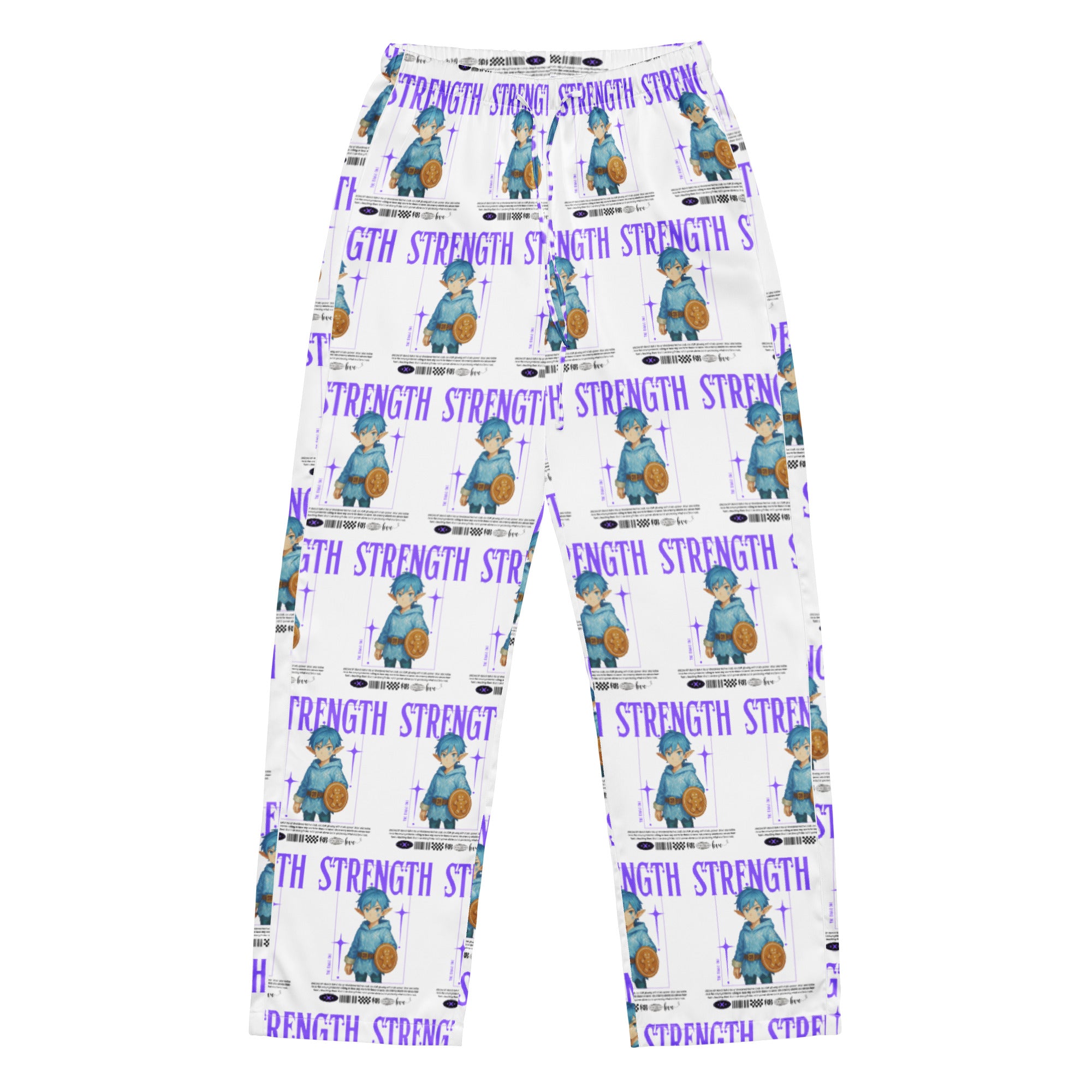 "Strength"- Black | Women’s pajama pants | – RB Designa Co