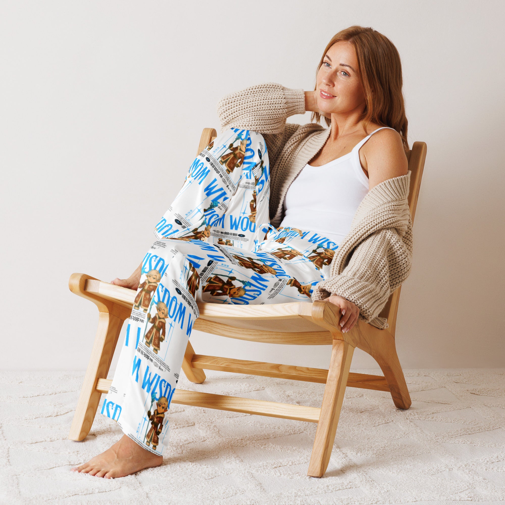 "Wisdom"- Black | Women’s pajama pants | – RB Designa Co