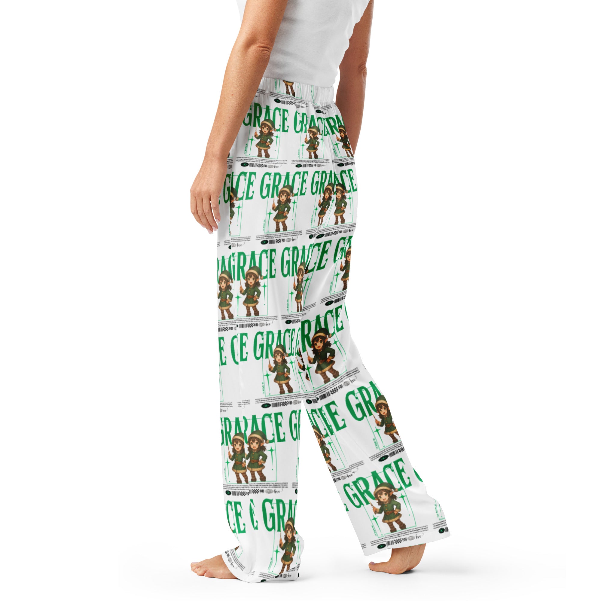"Grace"- Black | Women’s pajama pants | – RB Designa Co