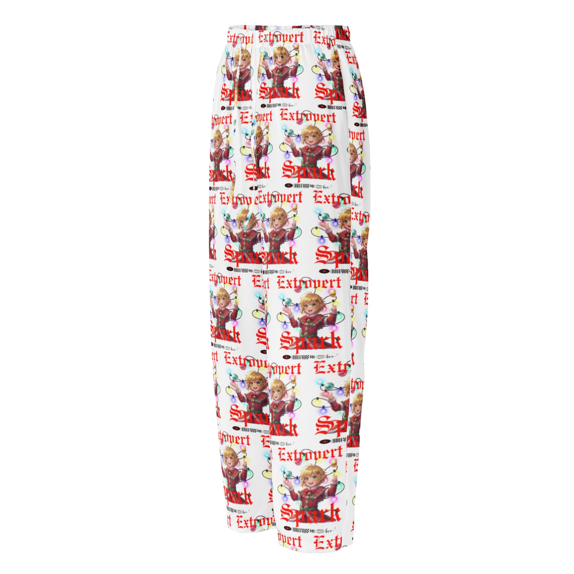 "Extrovert Spark"- Black | Women’s pajama pants | – RB Designa Co