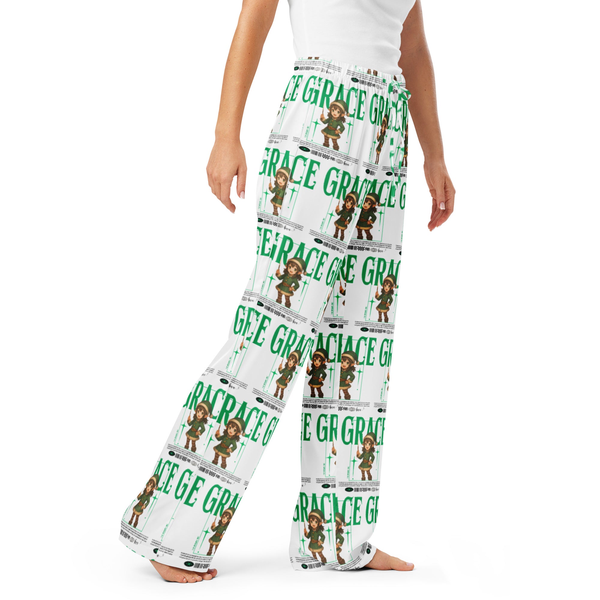 "Grace"- Black | Women’s pajama pants | – RB Designa Co