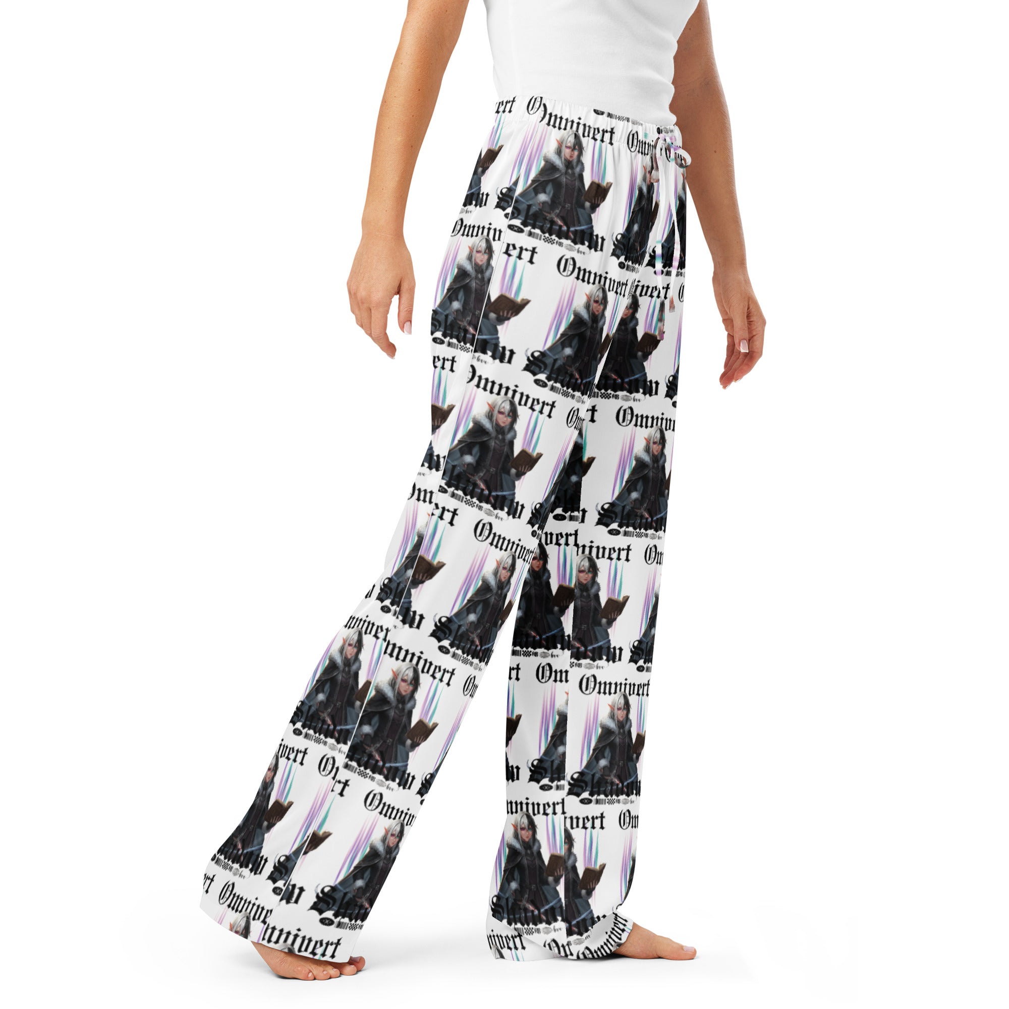 "Omnivert Shadow"- Black | Women’s pajama pants | – RB Designa Co