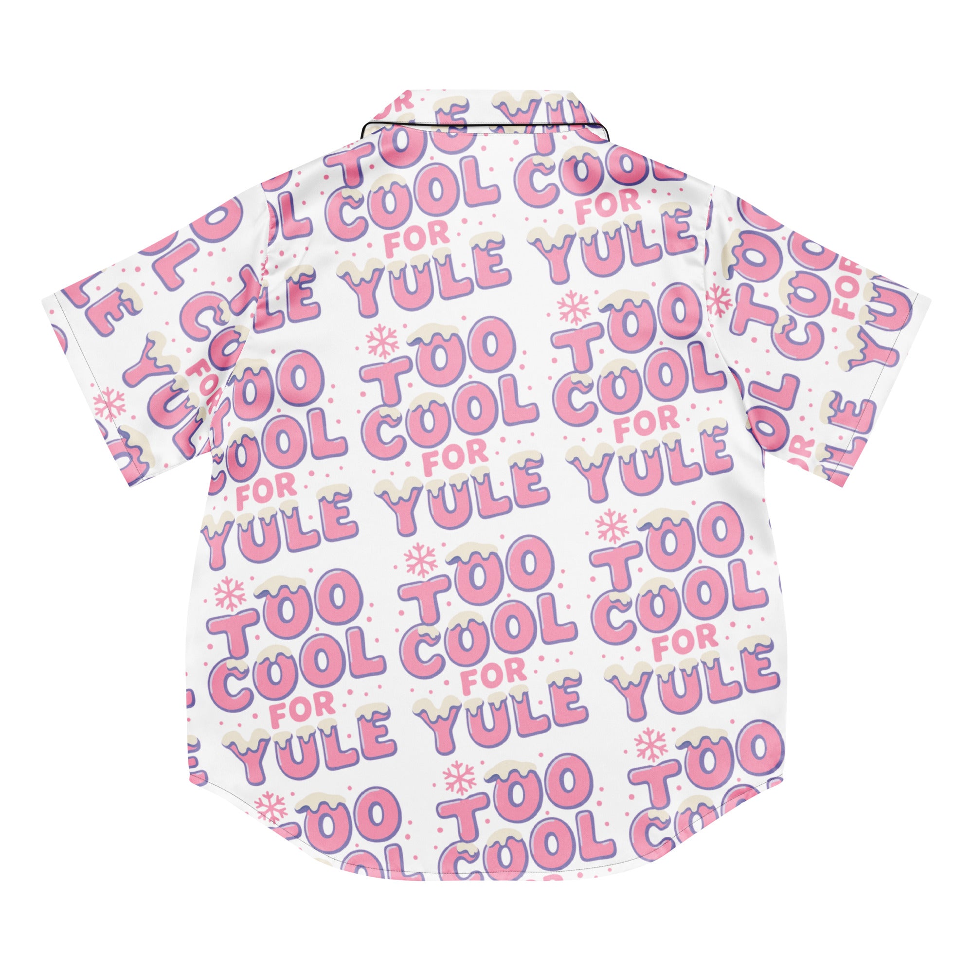 Cool Yule Teen Short-Sleeves Pajama Top | – RB Designa Co