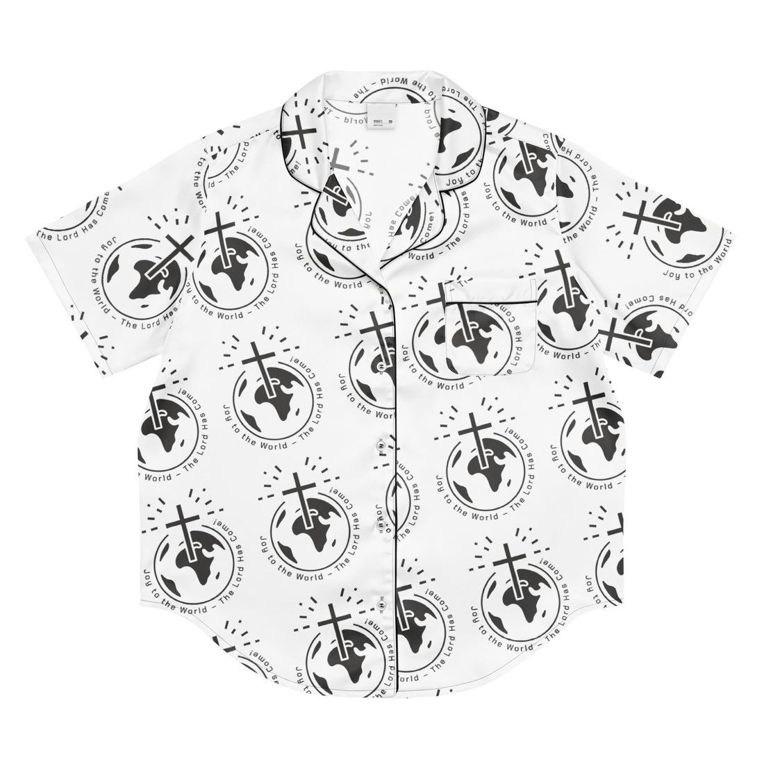 Lord is Good Biblical Short-Sleeves Pajama Top | – RB Designa Co