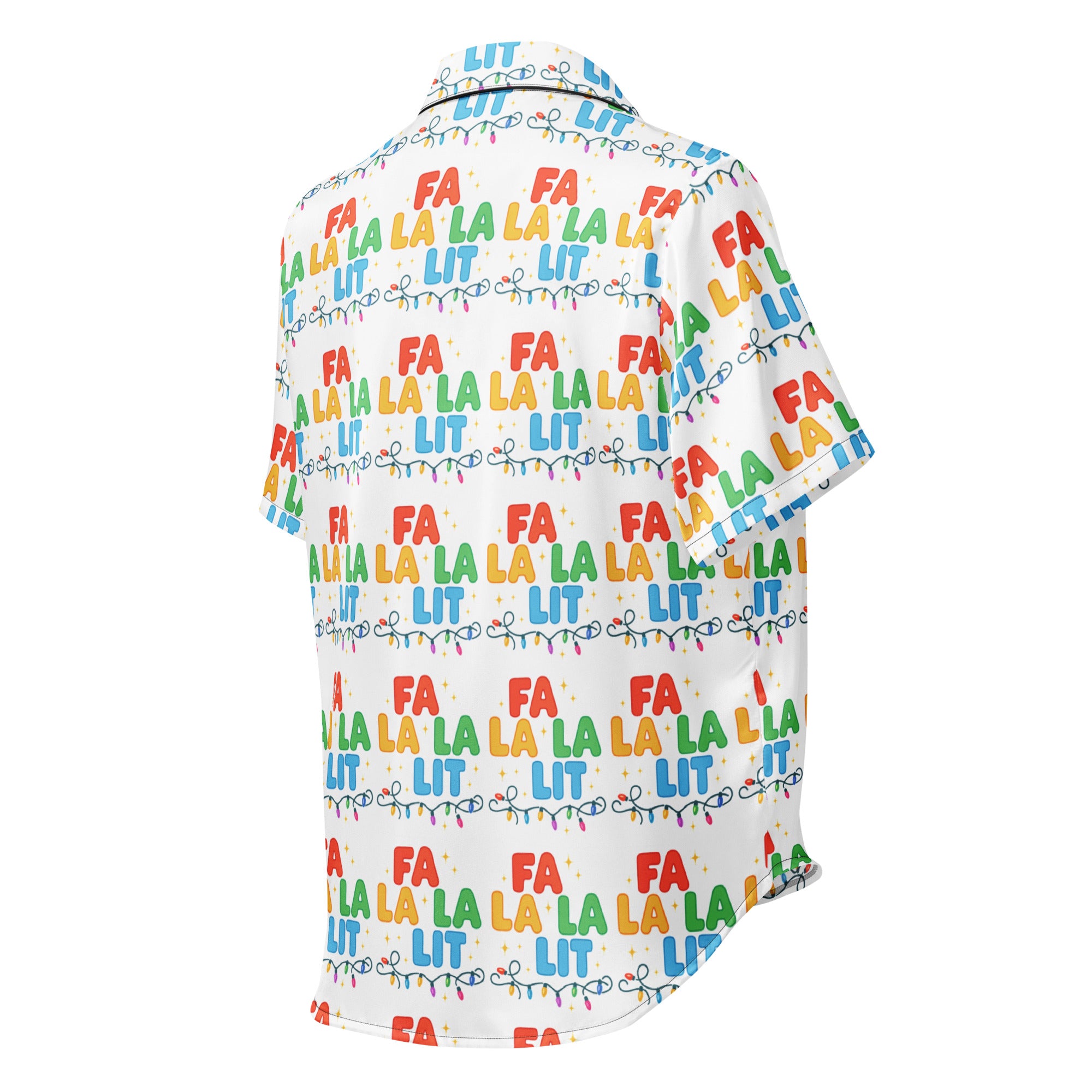 Fa La Lit Teen Short-Sleeves Pajama Top | – RB Designa Co