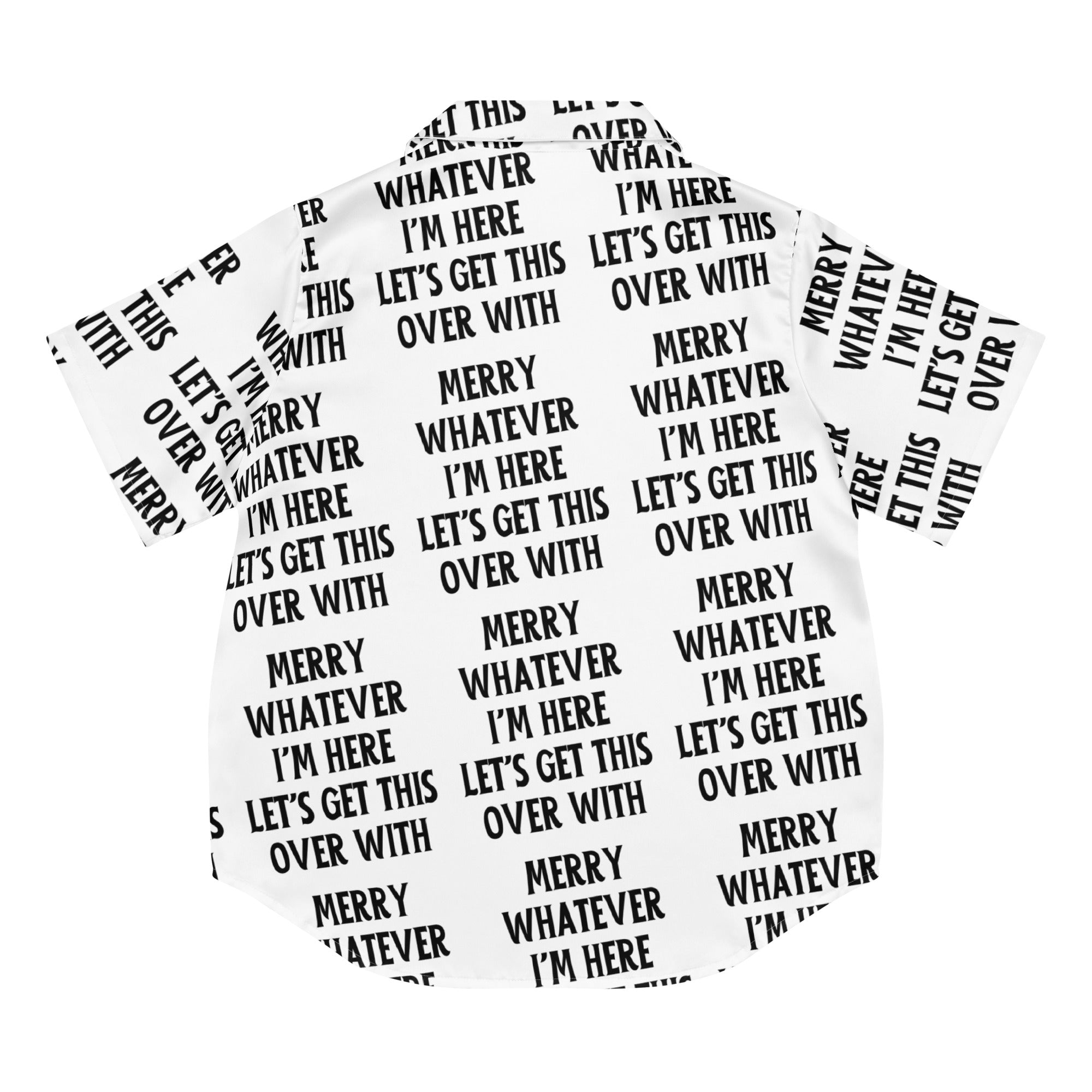 Get This Over Light Anti-Christmas / Bah Humbug Short-Sleeves Pajama Top | – RB Designa Co