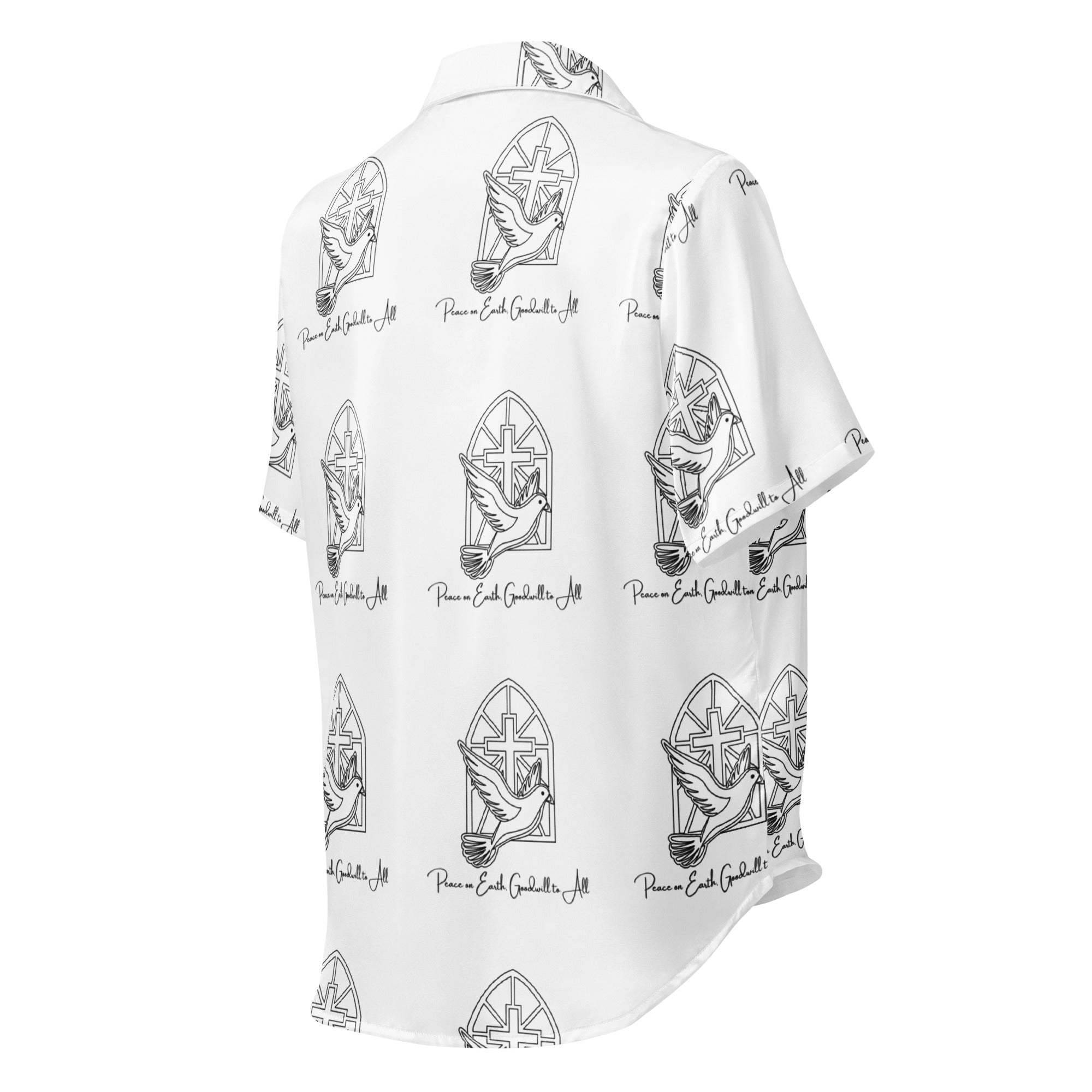 Peace Love God Biblical Short-Sleeves Pajama Top | – RB Designa Co