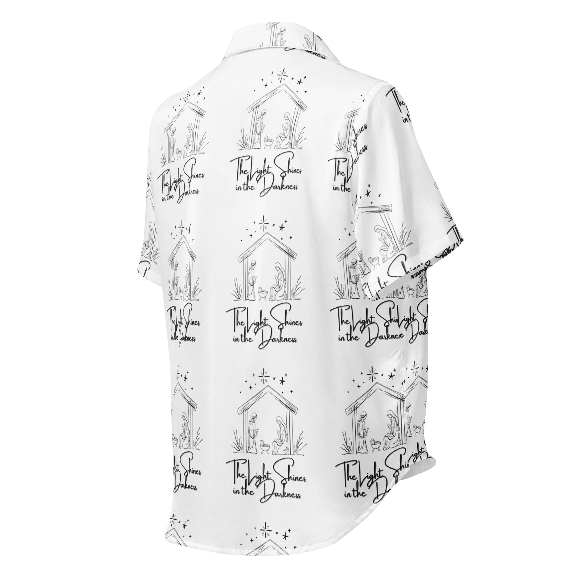 Light in Darkness Biblical Short-Sleeves Pajama Top | – RB Designa Co