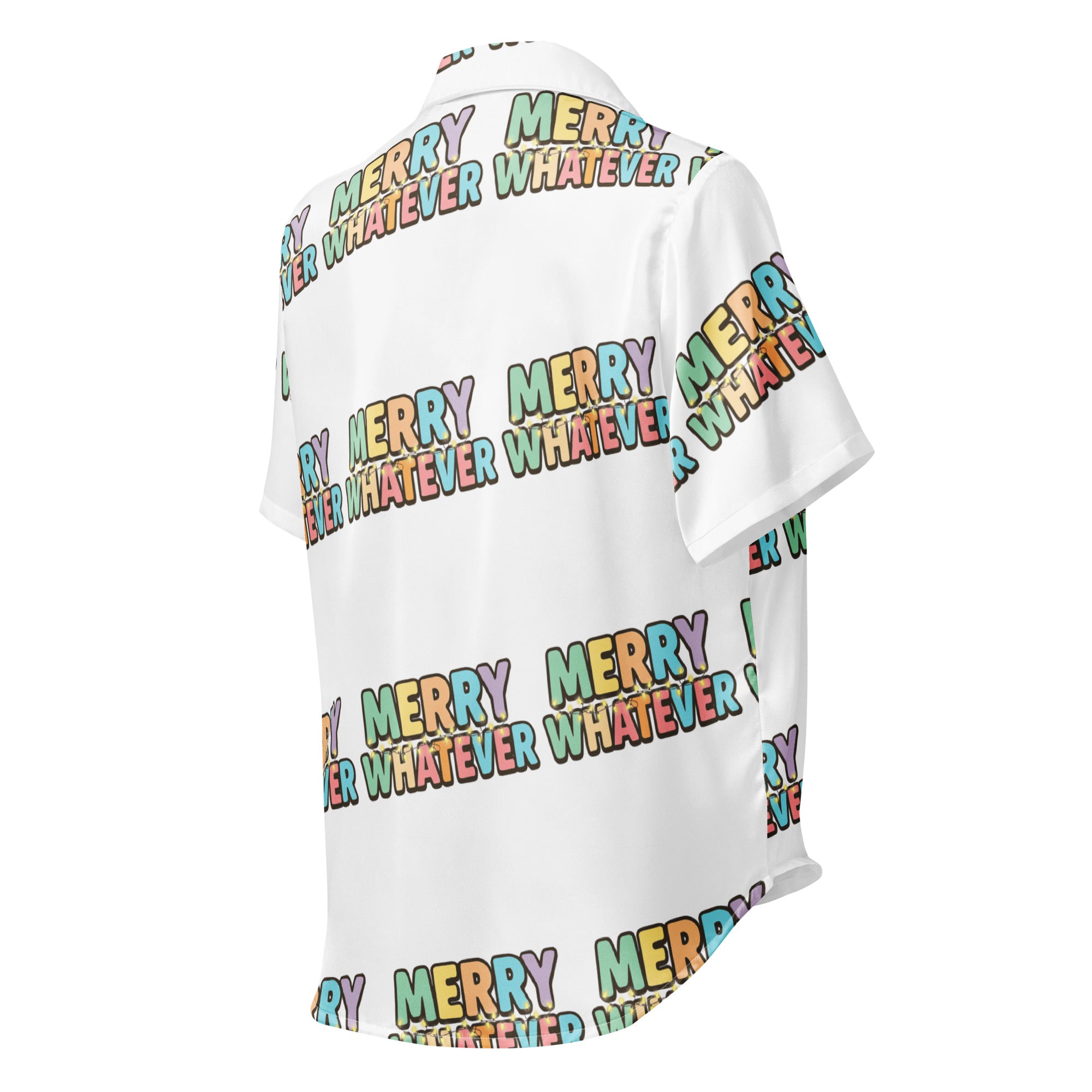 Merry Whatever Teen Short-Sleeves Pajama Top | – RB Designa Co