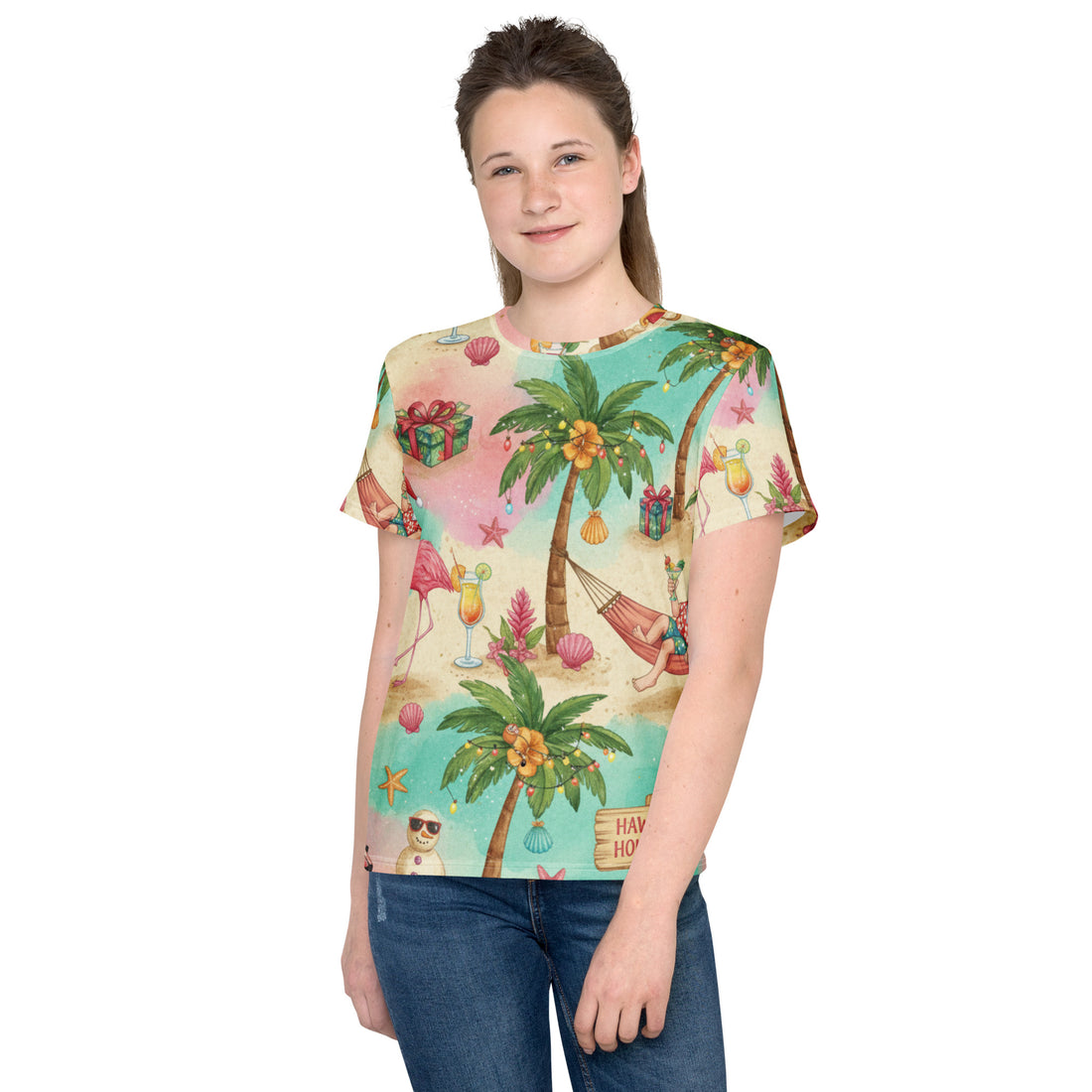 "Hawaiian Holidays" | Youth crew neck t-shirt | – RB Designa Co
