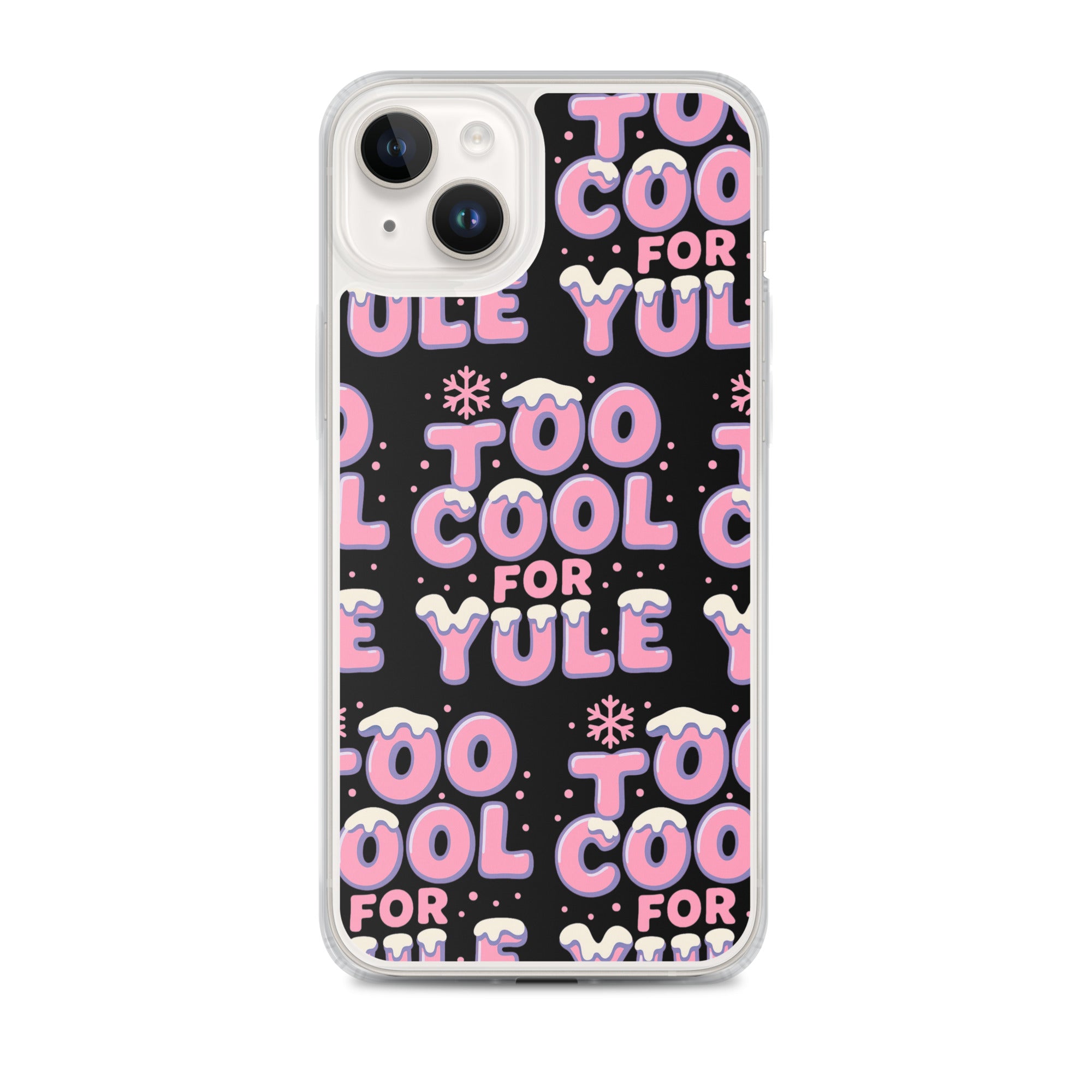 Cool Yule Teen iPhone Clear Case | – RB Designa Co