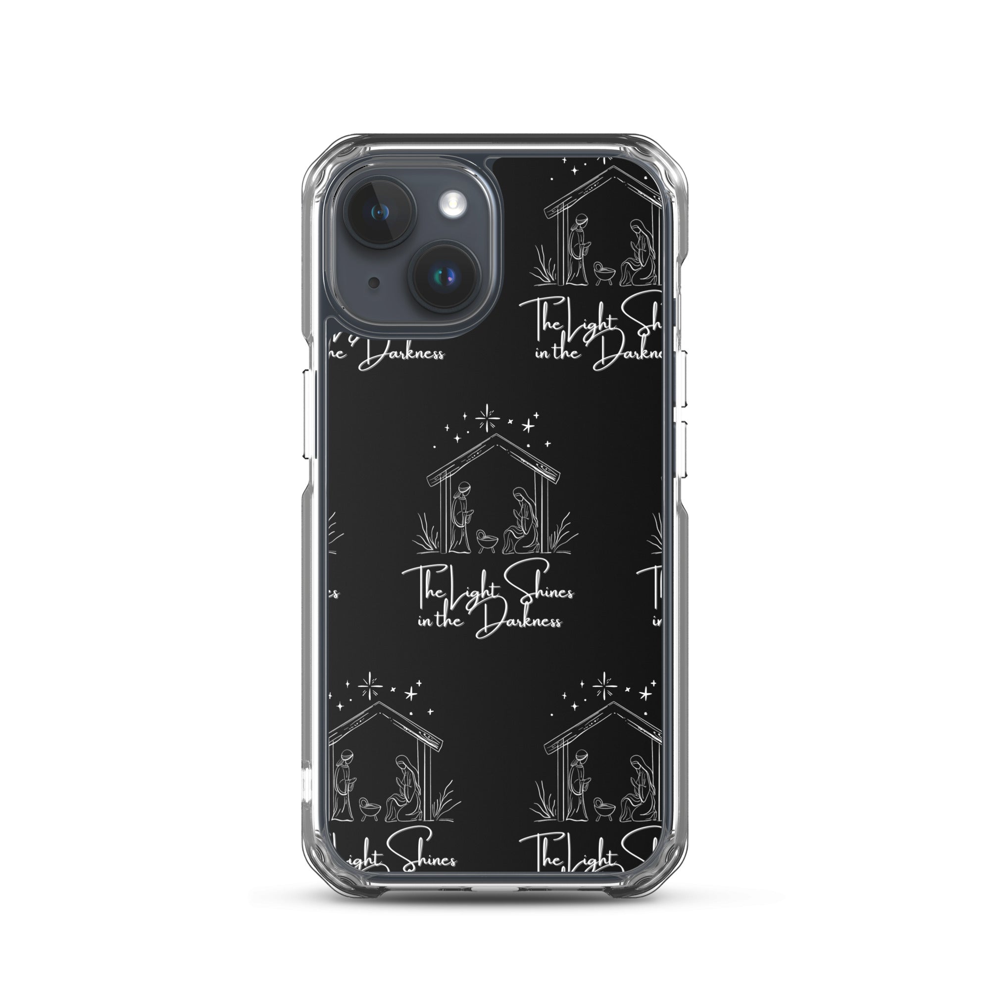 Light In Darkness Biblical iPhone Clear Case | – RB Designa Co