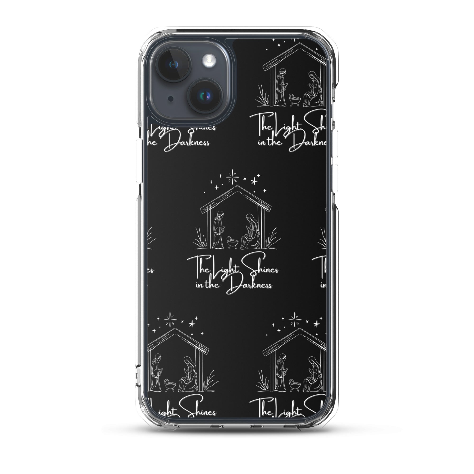 Light In Darkness Biblical iPhone Clear Case | – RB Designa Co