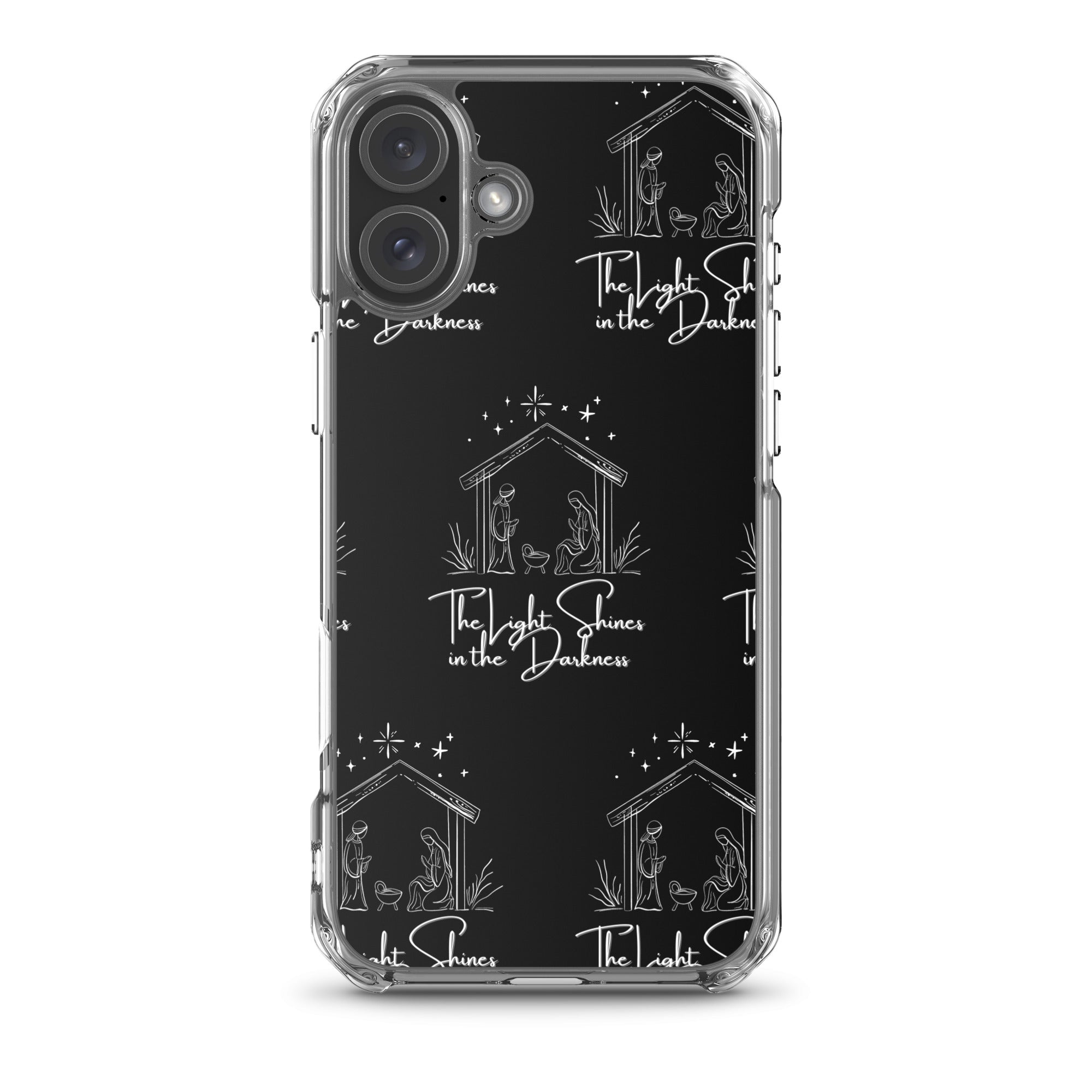 Light In Darkness Biblical iPhone Clear Case | – RB Designa Co