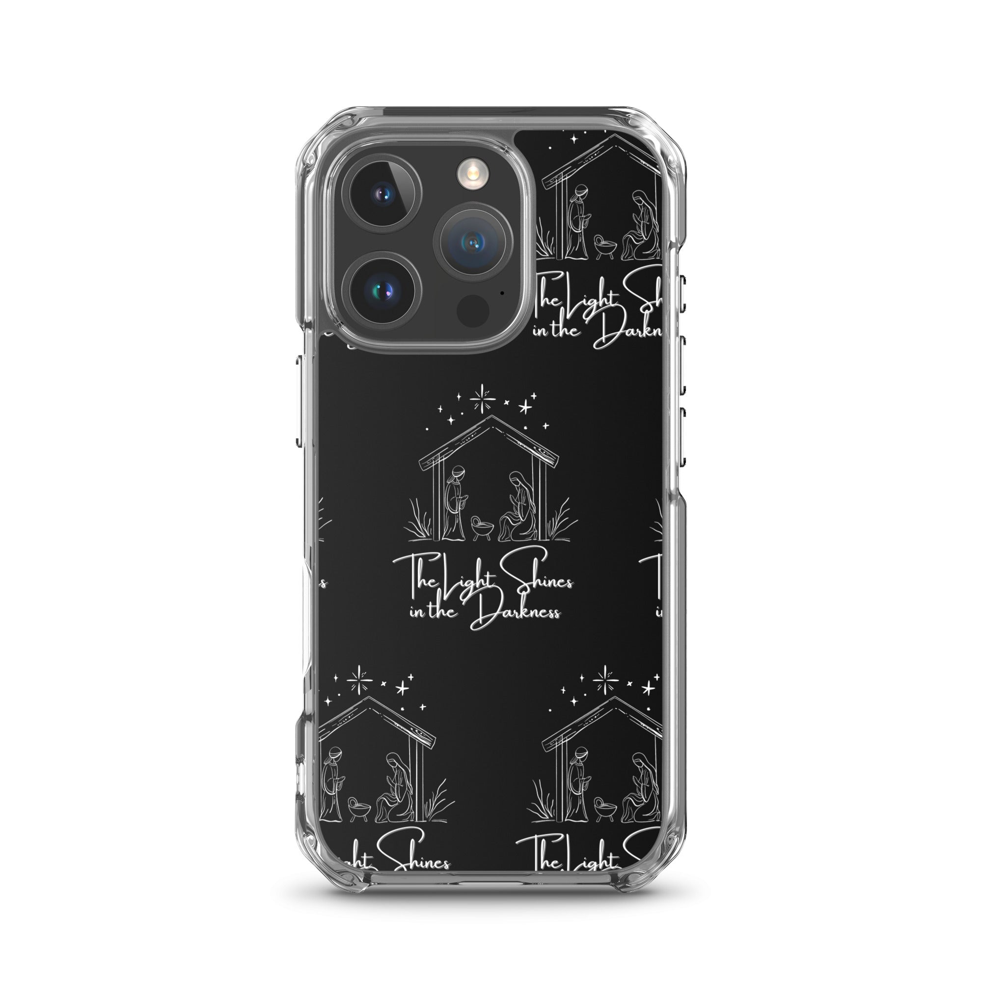 Light In Darkness Biblical iPhone Clear Case | – RB Designa Co