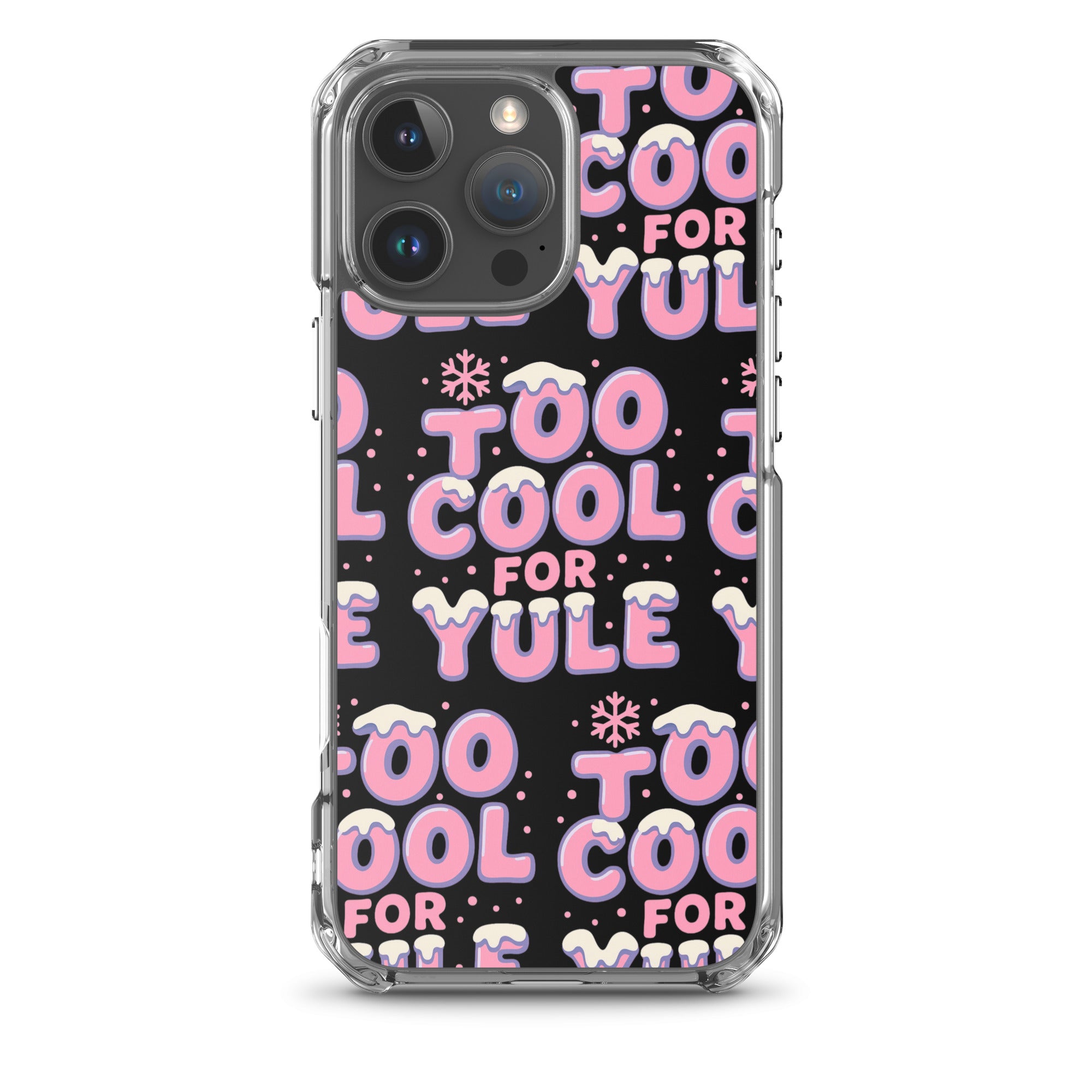 Cool Yule Teen iPhone Clear Case | – RB Designa Co