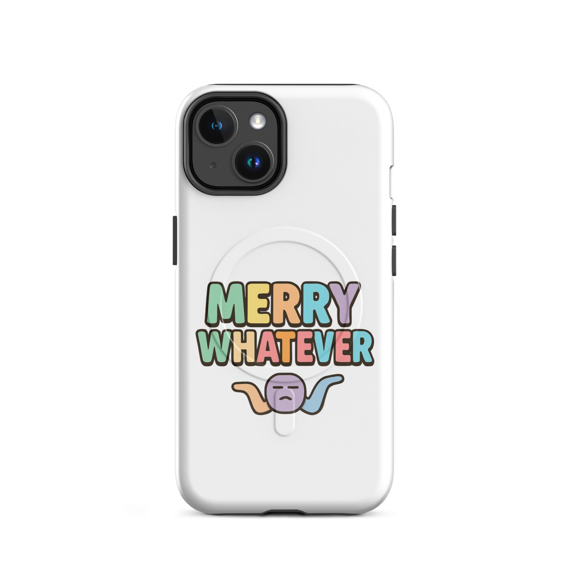 Merry Whatever Anti-Christmas / Bah Humbug iPhone Case | – RB Designa Co