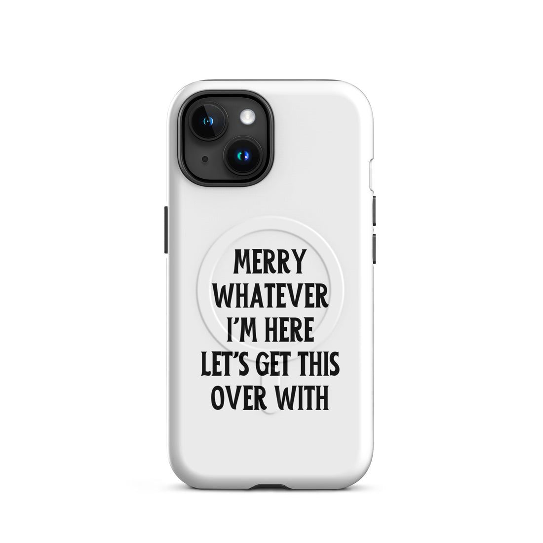 Get This Over Light Anti-Christmas / Bah Humbug iPhone Case | – RB Designa Co