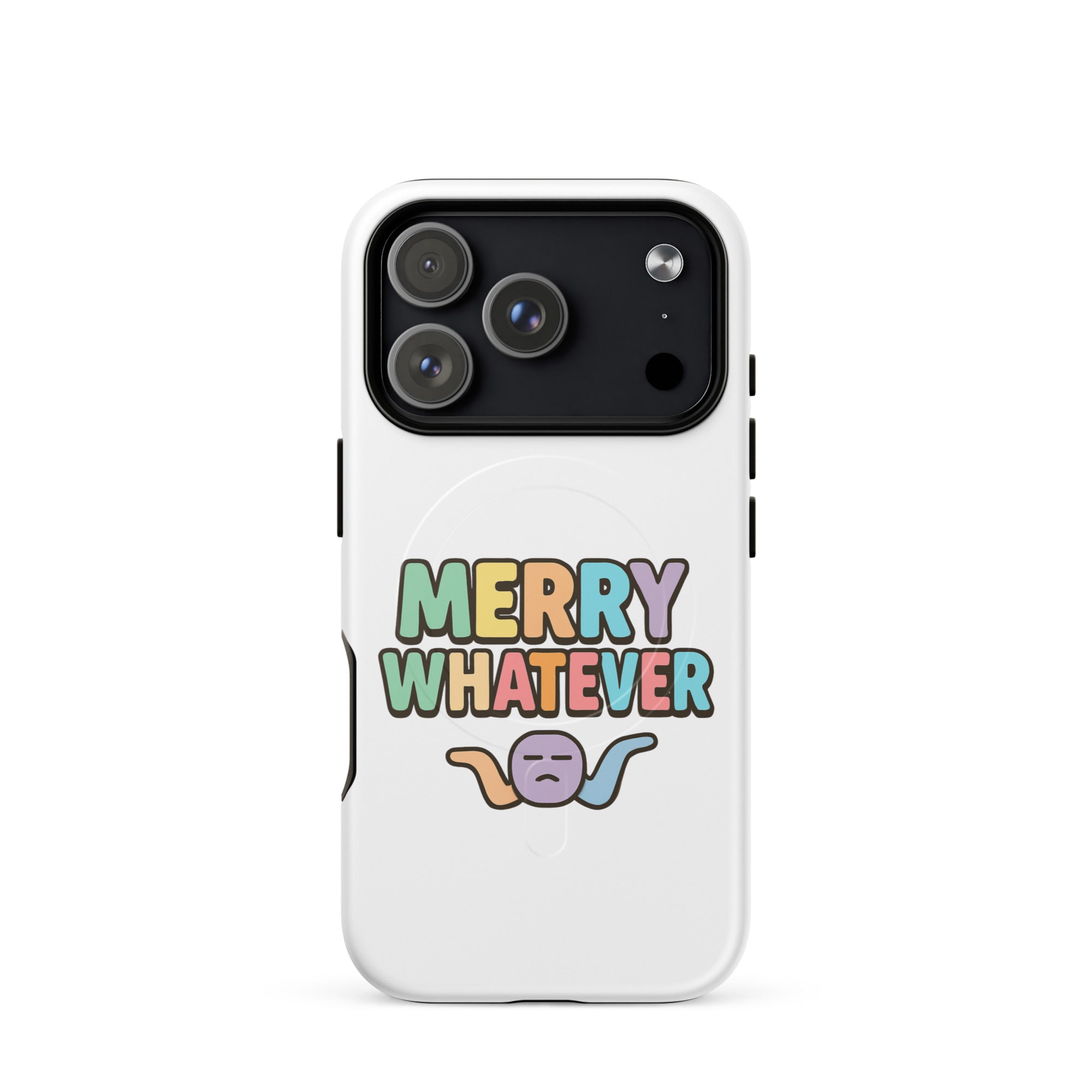 Merry Whatever Anti-Christmas / Bah Humbug iPhone Case | – RB Designa Co