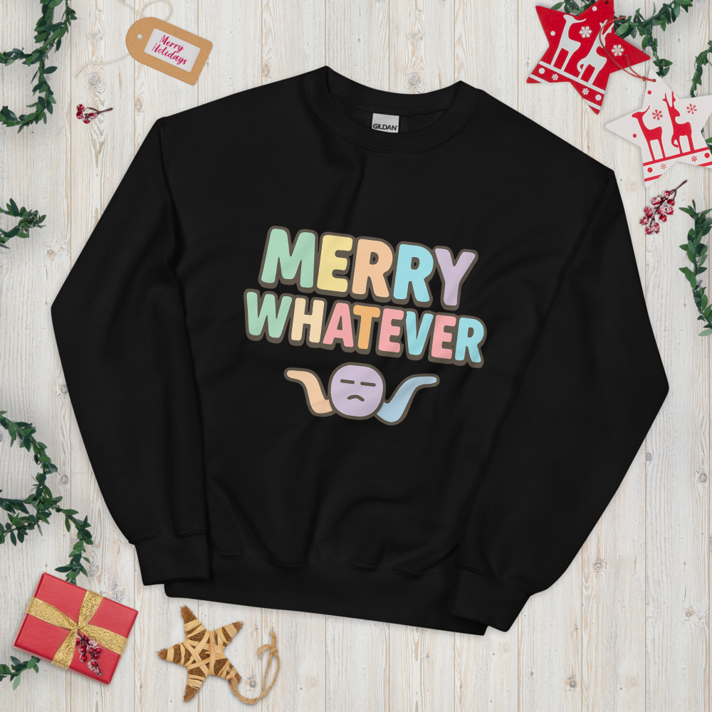 Merry Whatever Humbag Long Sleeves Shirt