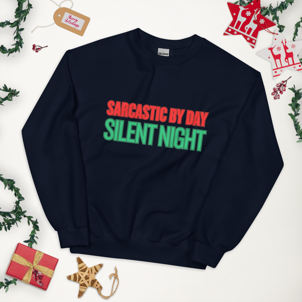 Sarcastic Silent Night Humbag Long Sleeves Shirt