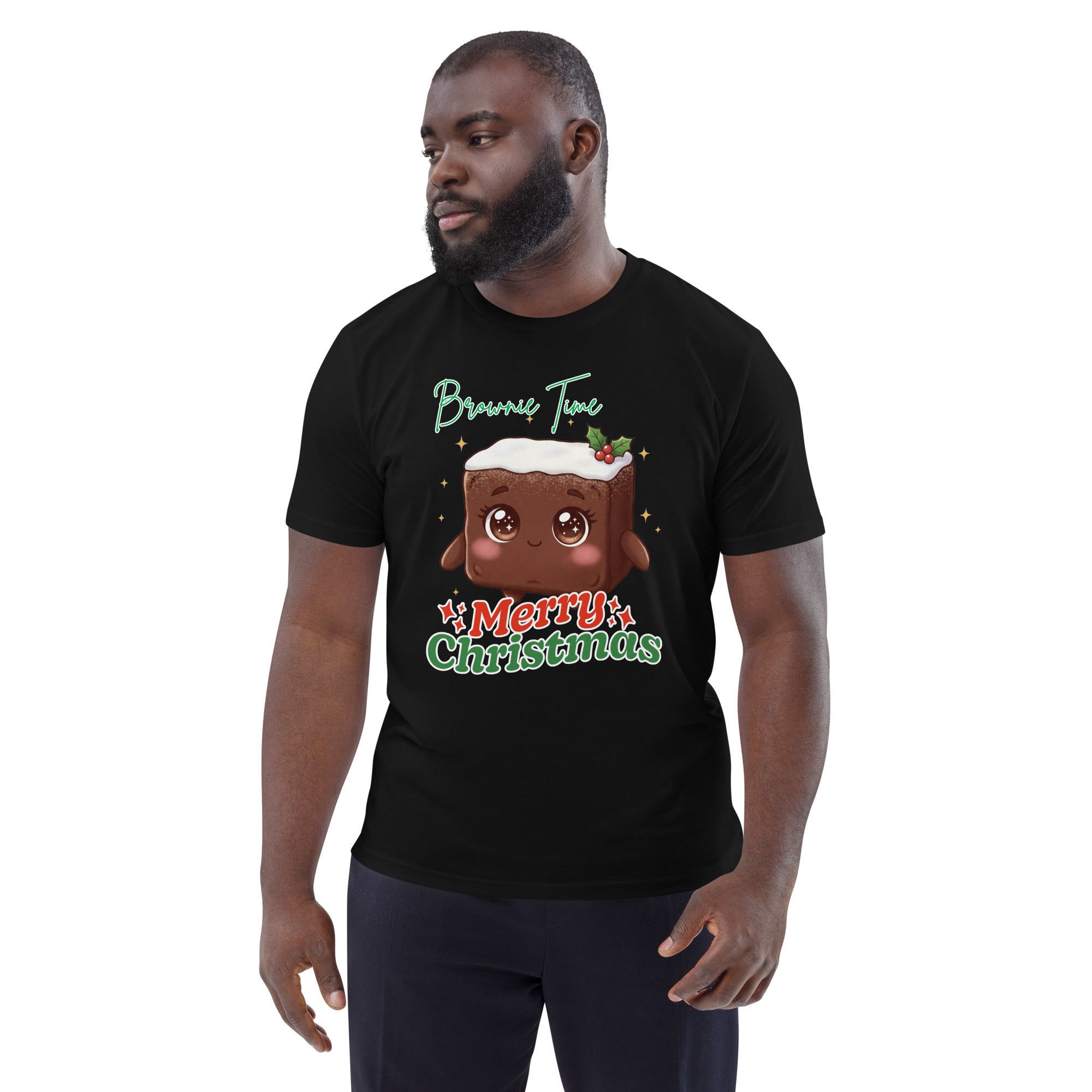 "Brownie Time, Merry Christmas"- White | Adults T-Shirt | – RB Designa Co