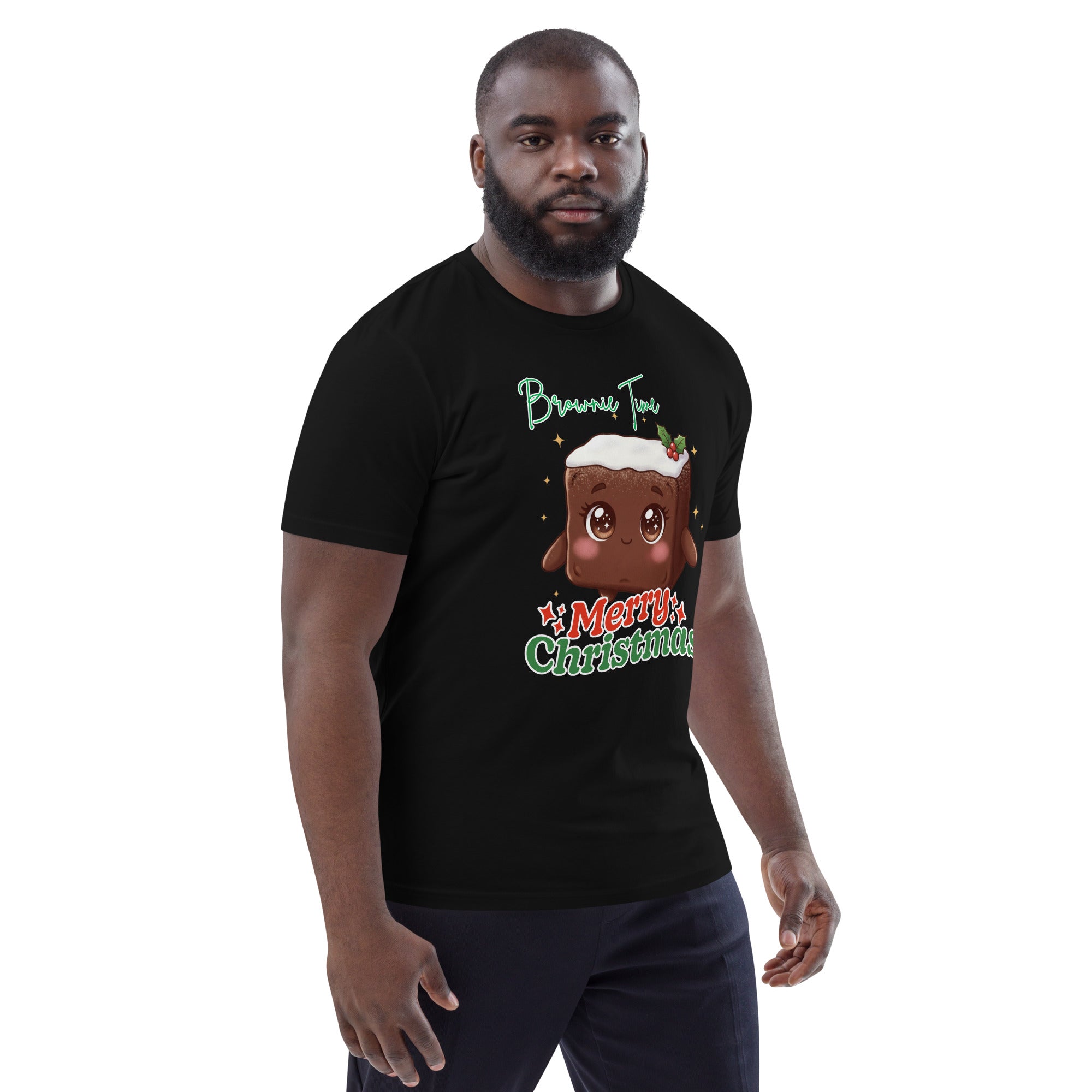 "Brownie Time, Merry Christmas"- White | Adults T-Shirt | – RB Designa Co