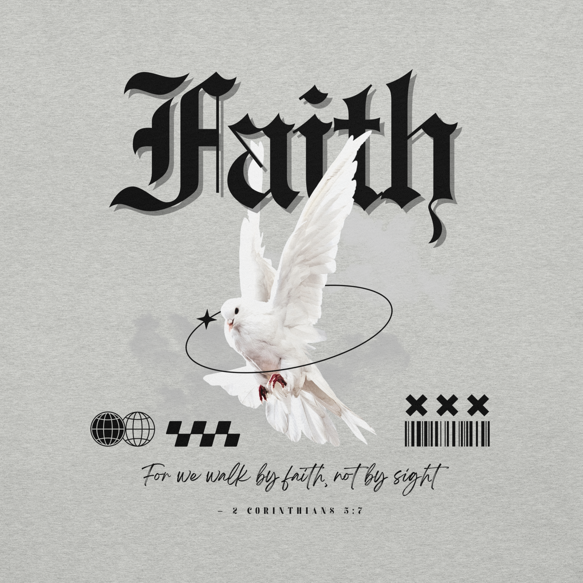 Faith Back Light Biblical T-shirt