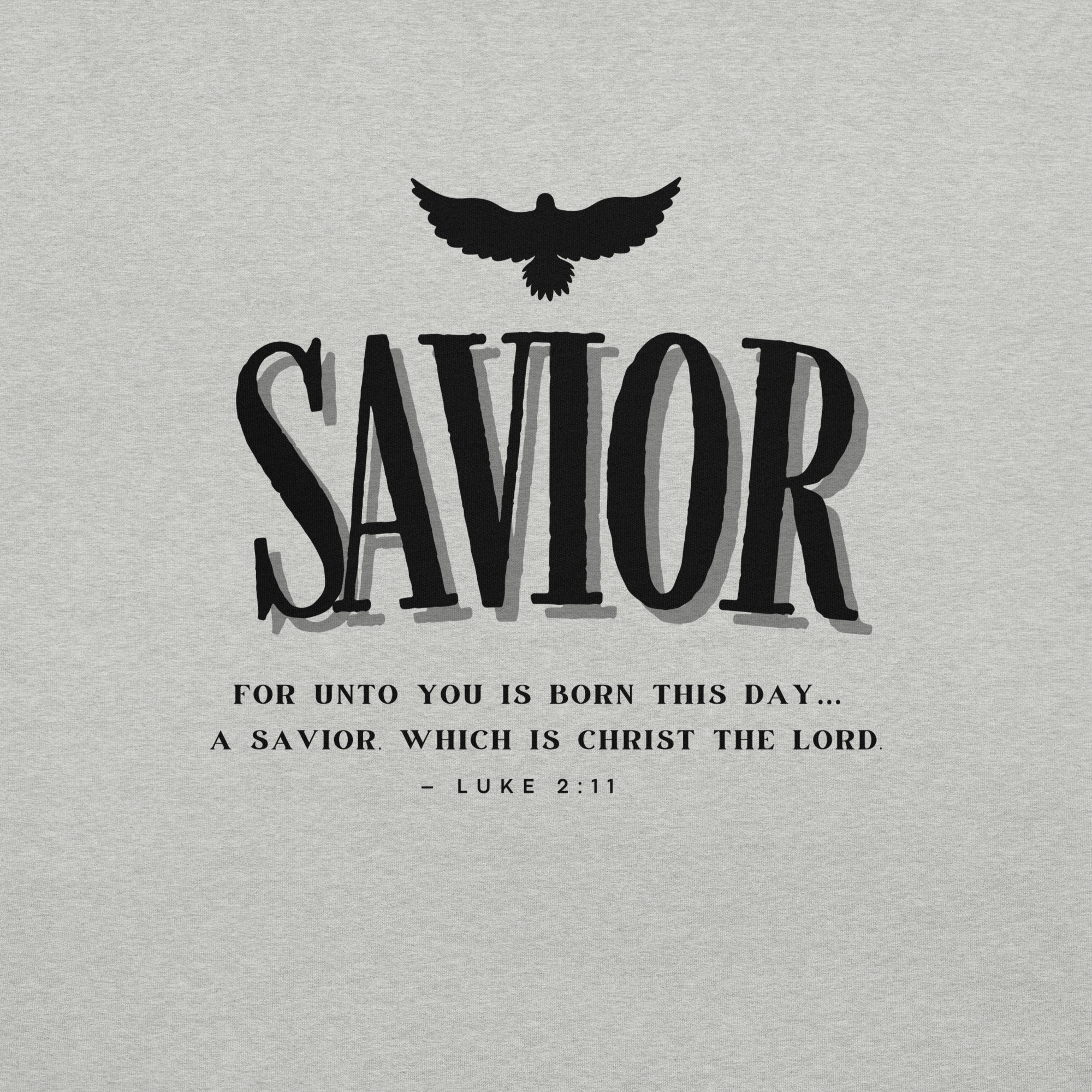 Savior Back Light Biblical T-shirt