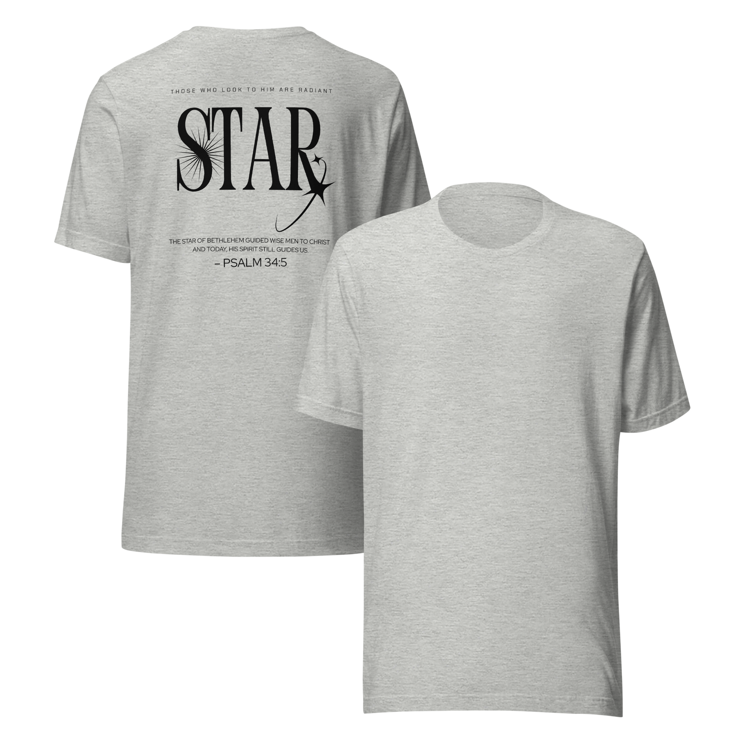 Star Back Light Biblical T-shirt