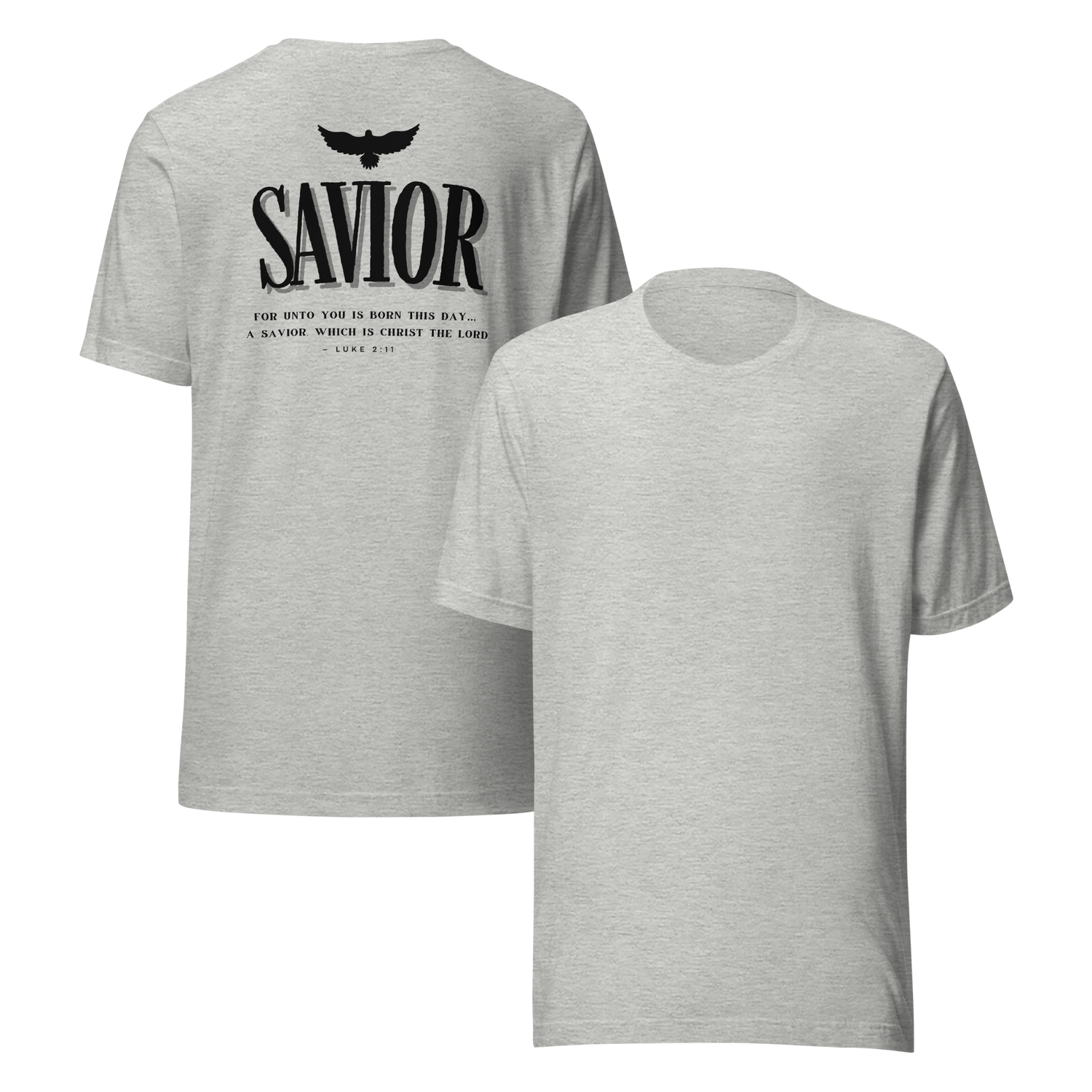 Savior Back Light Biblical T-shirt