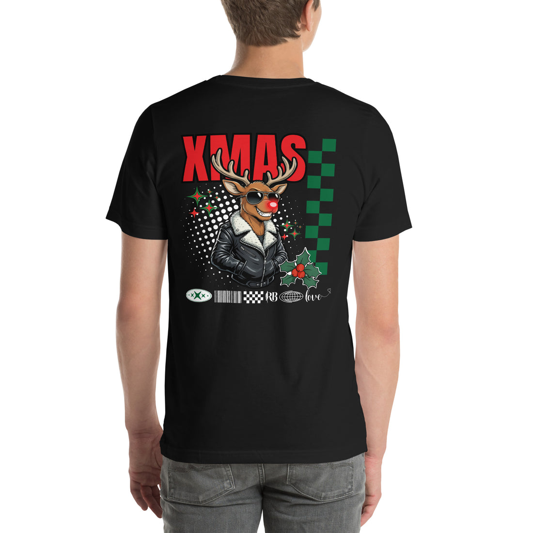 "Xmas Reindeer" | Adults t-shirt | – RB Designa Co