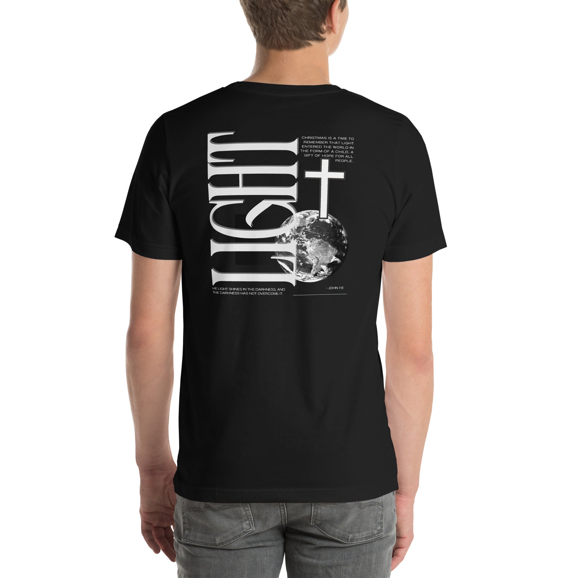 Light Back Biblical Back T-shirt | β RB Designa Co