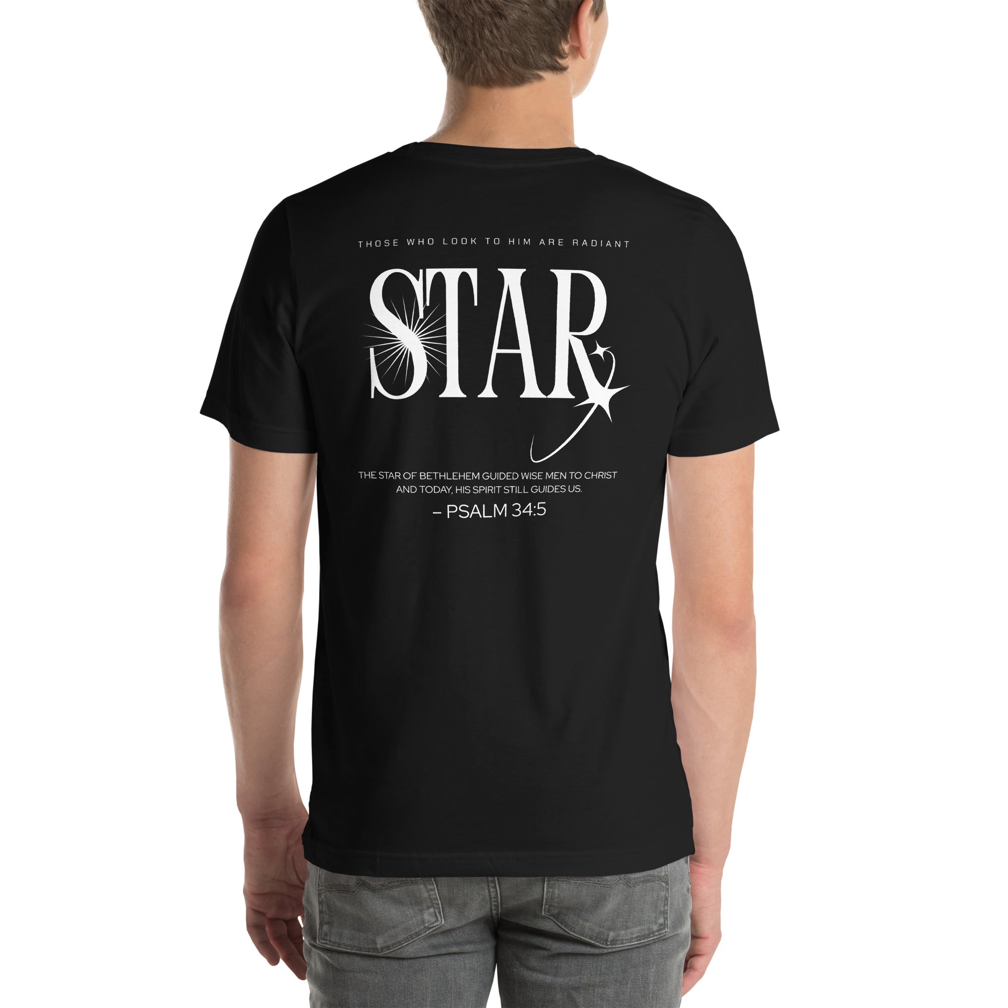 Star Back Biblical Back T-shirt | β RB Designa Co