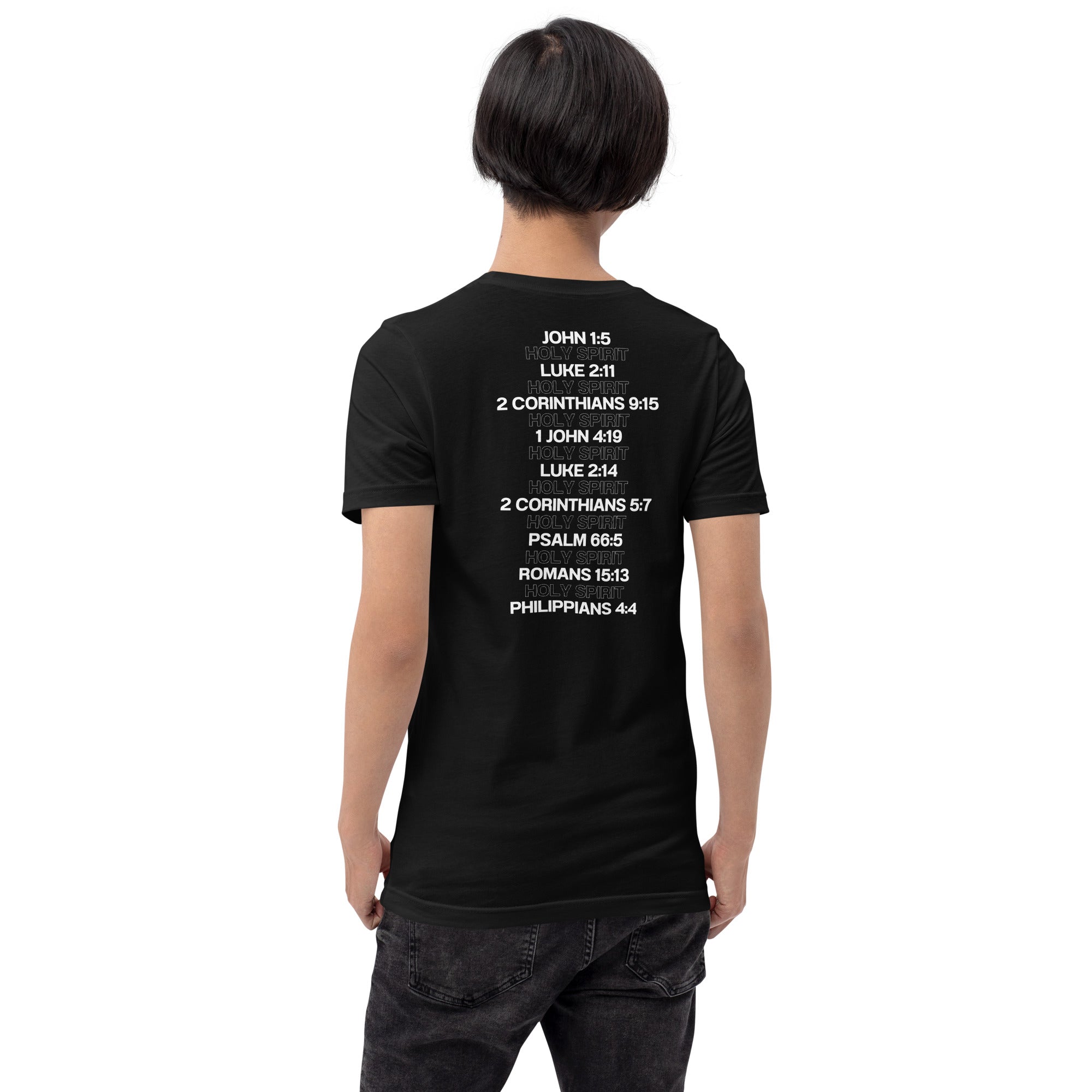 John Back Biblical Back T-shirt | β RB Designa Co